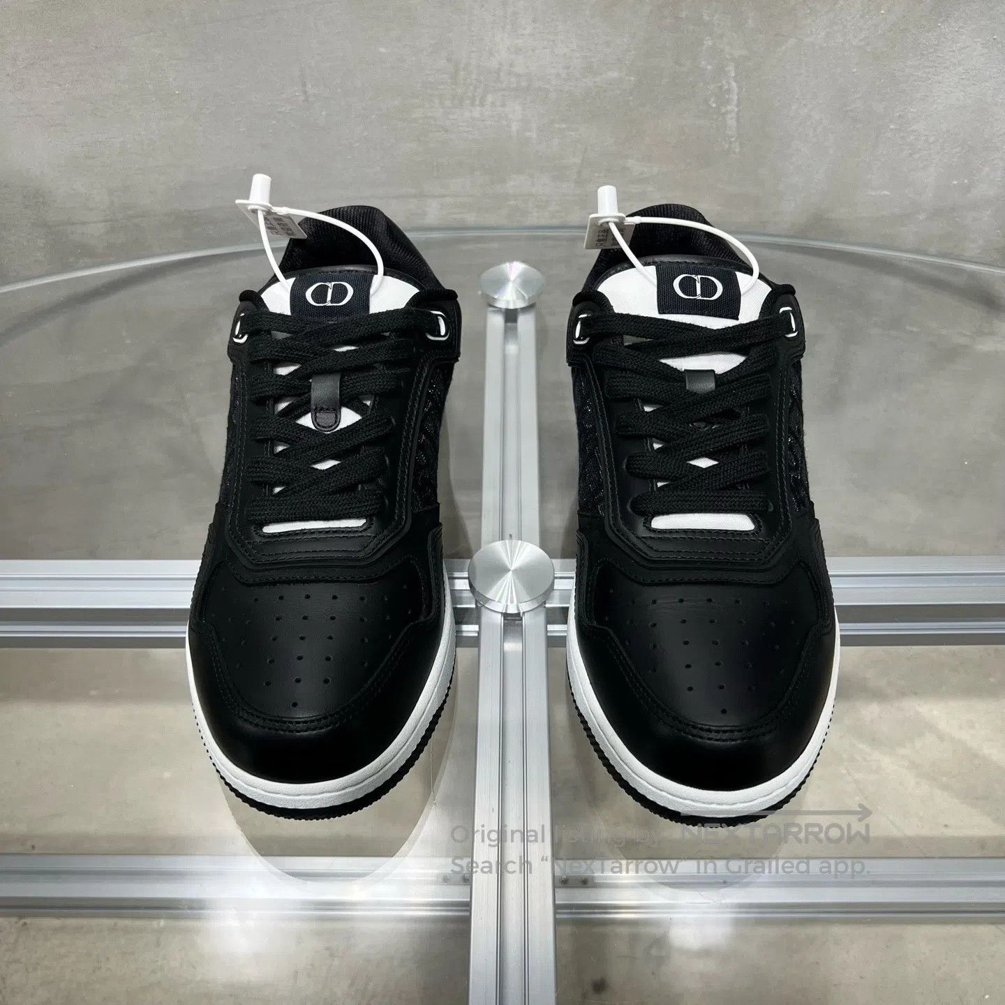 Dior Dior Uptown 25 – White and Black Board Shoes Size US 8 / EU 41 - 2 Thumbnail