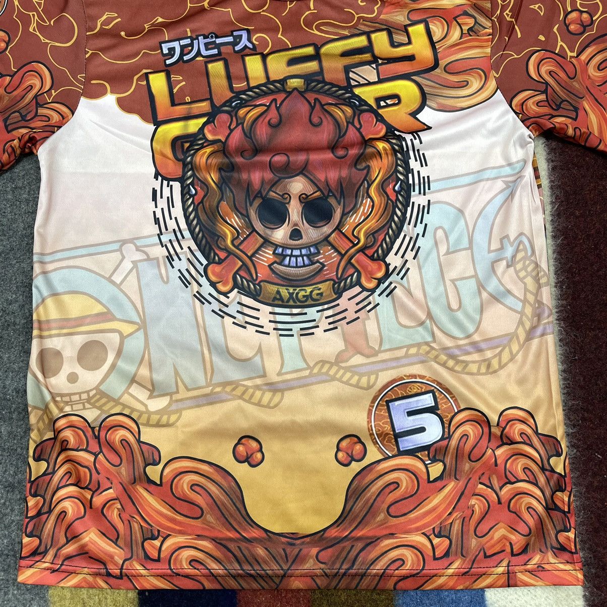One Piece LUFFY GEAR 5TH Custom Sublimation Polyester Jersey Size US M / EU 48-50 / 2 - 3 Thumbnail