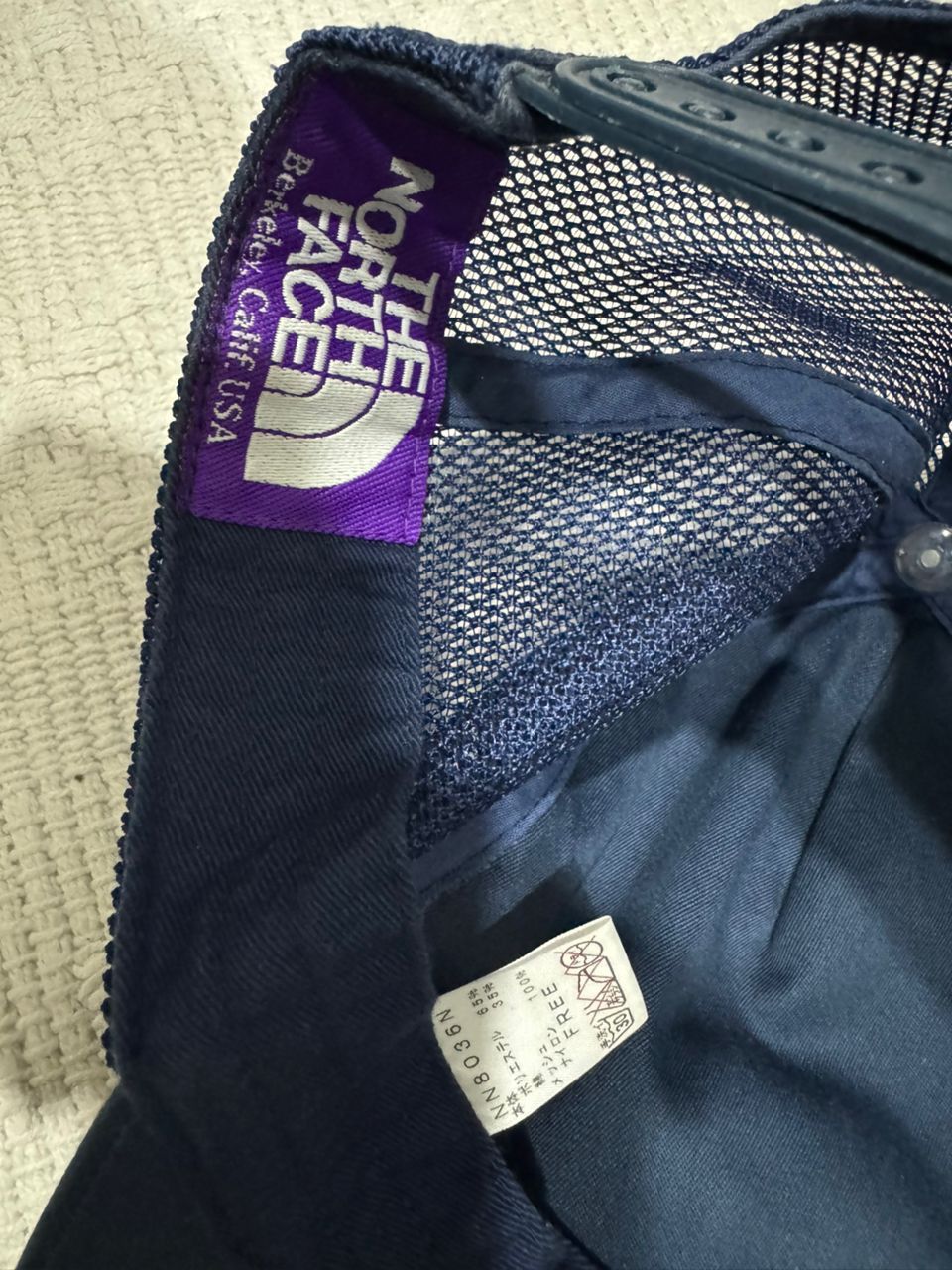 Nanamica × The North Face Purple Label The North Face Purple Label Capital F Trucker Cap Size ONE SIZE - 5 Thumbnail