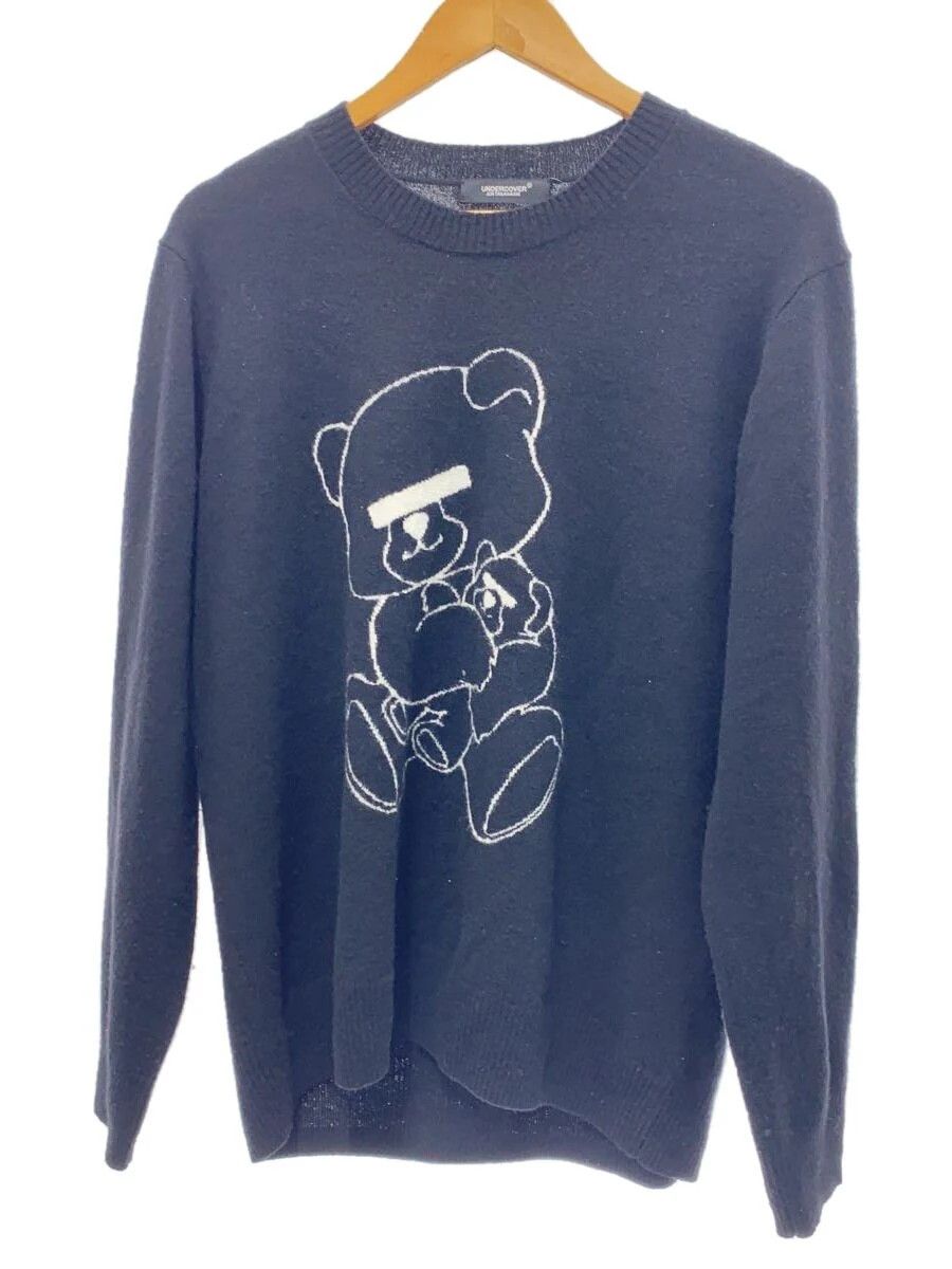 Undercover Bear Wool Knit Sweater Size US L / EU 52-54 / 3 - 1 Thumbnail