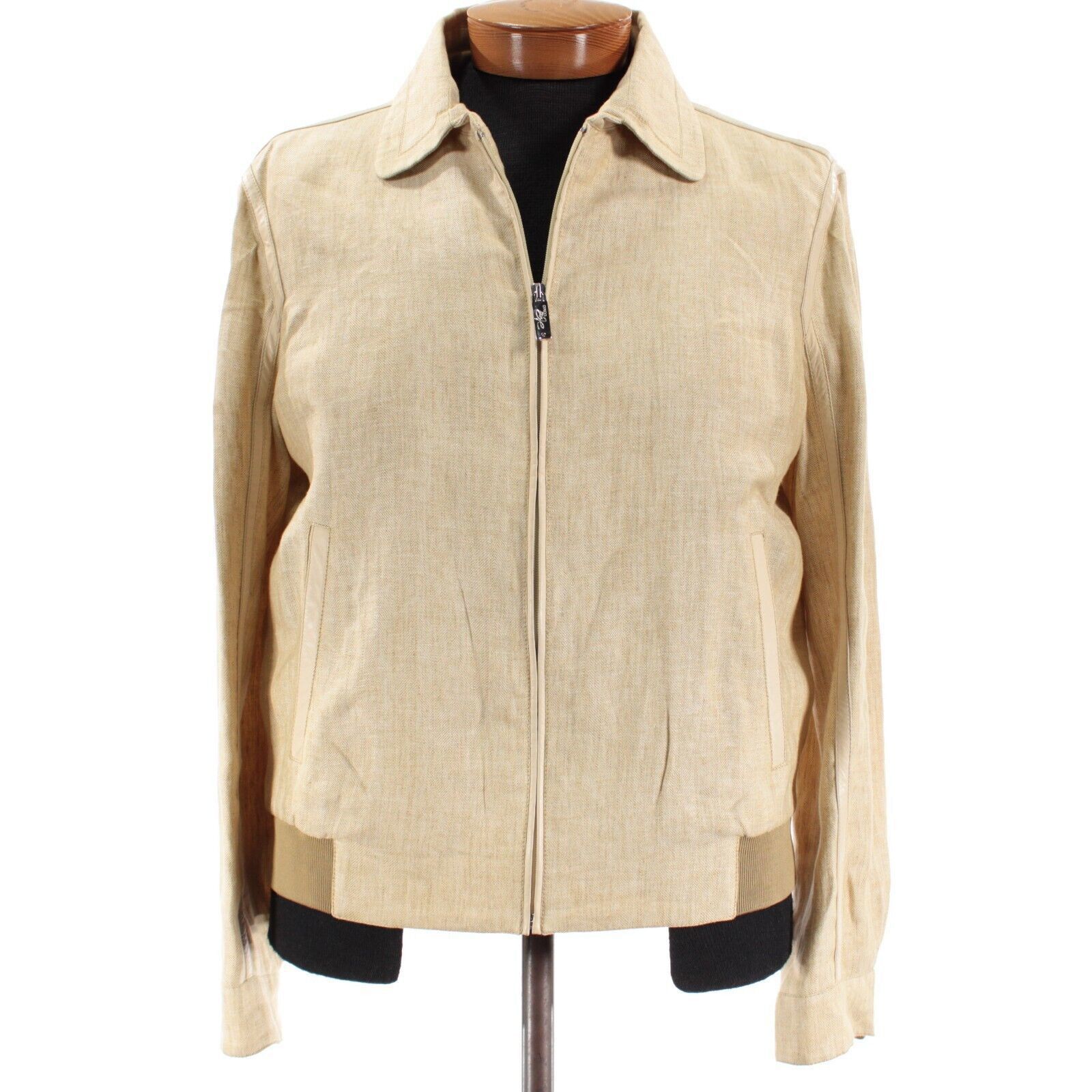Other Hettabretz Jacket Size M US In Beige Linen Blend Size US M / EU 48-50 / 2 - 1 Thumbnail