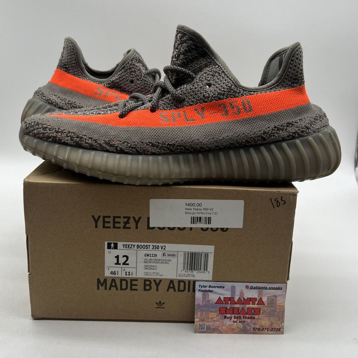 Adidas Yeezy boost 350 beluga reflective Size US 12 / EU 45 - 1 Thumbnail