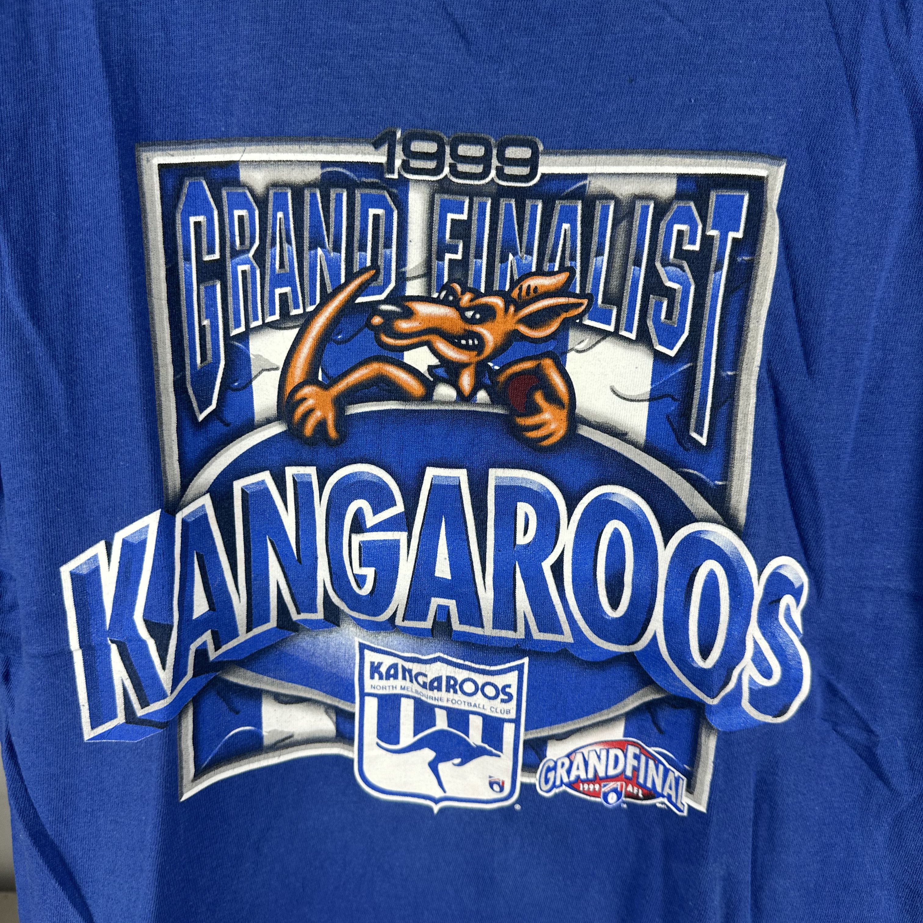 Vintage 1999 North Melbourne Football Club AFL Grand Final T-shirt Size US M / EU 48-50 / 2 - 2 Thumbnail
