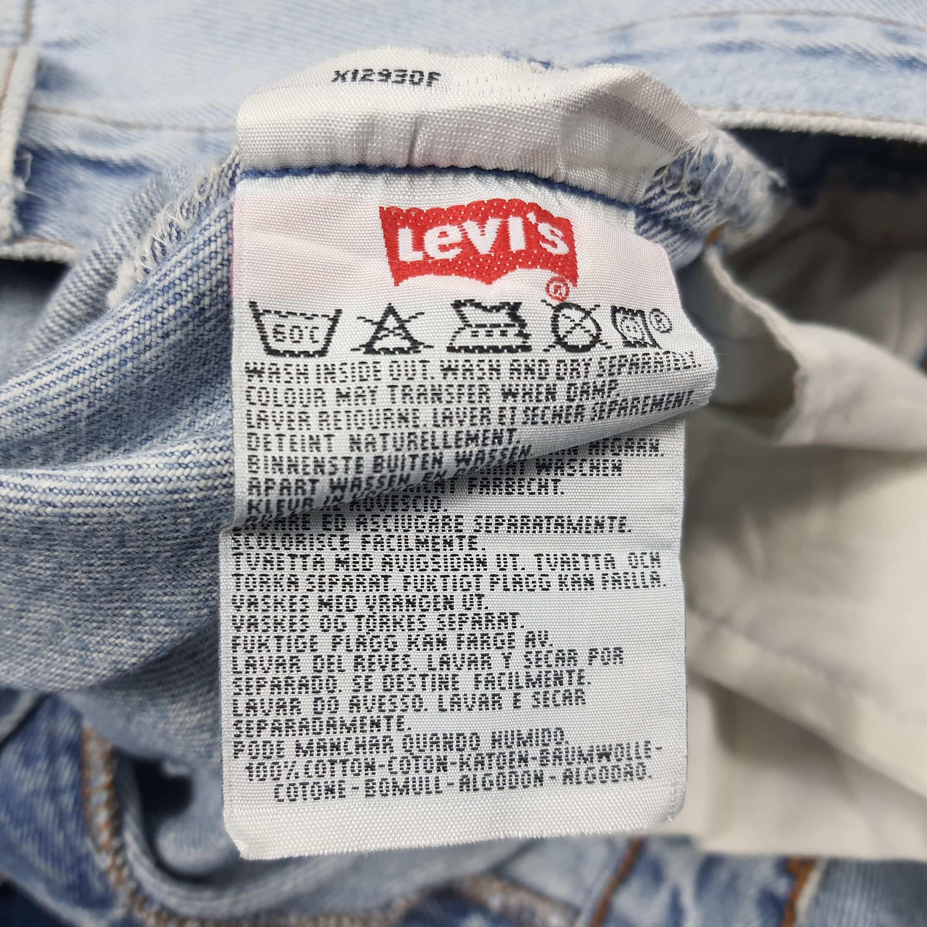 Levi's × Levi's Vintage Clothing × Vintage Vintage Levi's 501 Distressed Style Denim Jeans Size US 30 / EU 46 - 7 Thumbnail