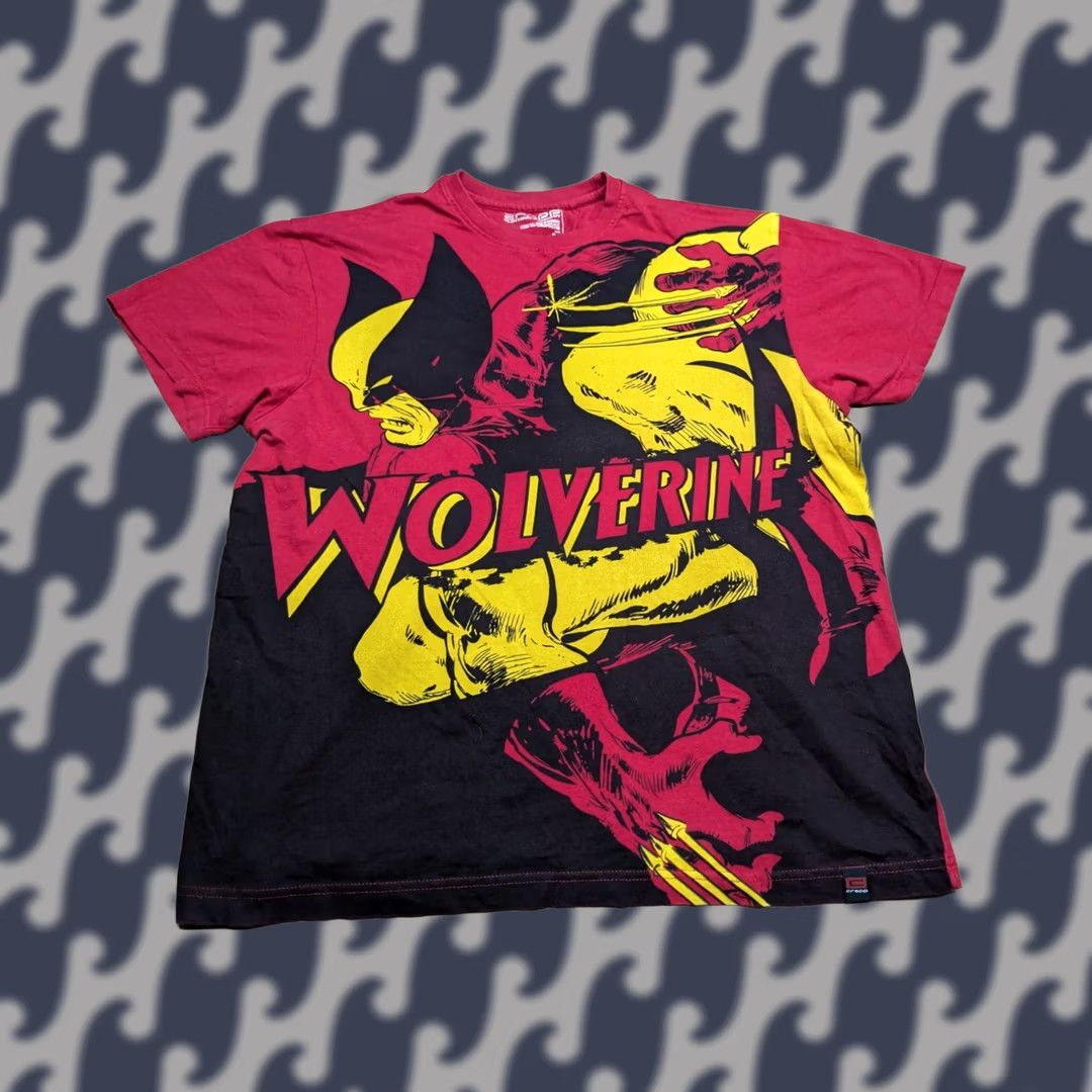Vintage Cropp Wolverine T-Shirt Mens Size M Red Big Print Marvel Comics Shirts Mens Red - CROPP Wolverine T-Shirt Big Print Marvel Comics Red Size M Mens Size US M / EU 48-50 / 2 - 1 Thumbnail