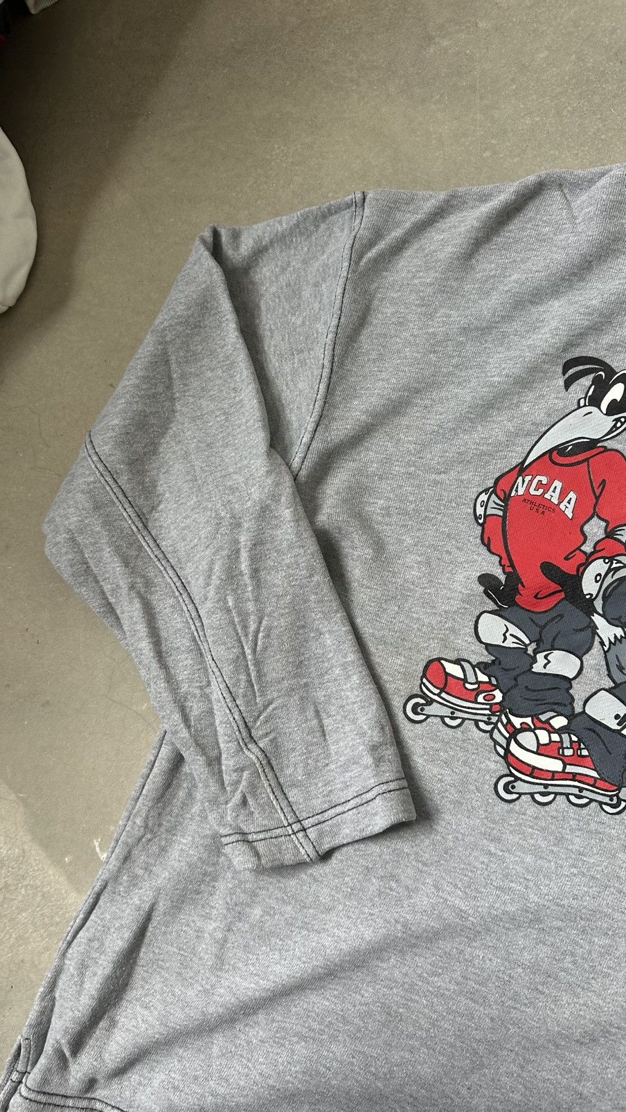 NCAA VINTAGE NCAA STREET SKATE SWEATSHIRT Size US L / EU 52-54 / 3 - 4 Thumbnail