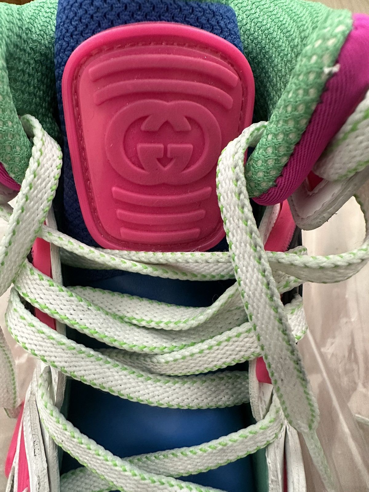 Gucci WOMEN'S GUCCI BASKET SNEAKER Size US 9.5 / IT 39.5 - 13 Thumbnail