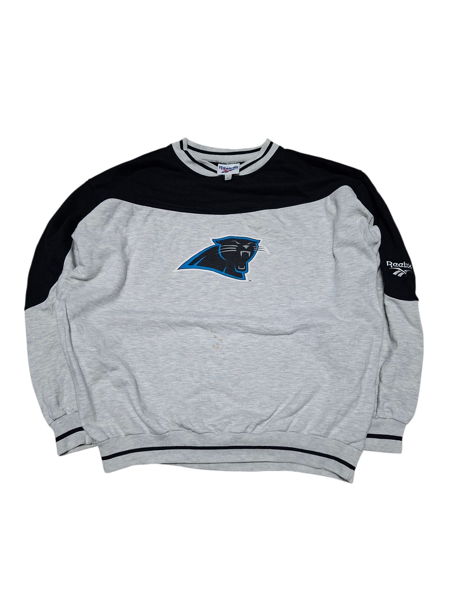Reebok CAROLINA PANTHERS REEBOK NFL VINTAGE 90S SWEATSHIRT Size US XL / EU 56 / 4 - 1 Thumbnail