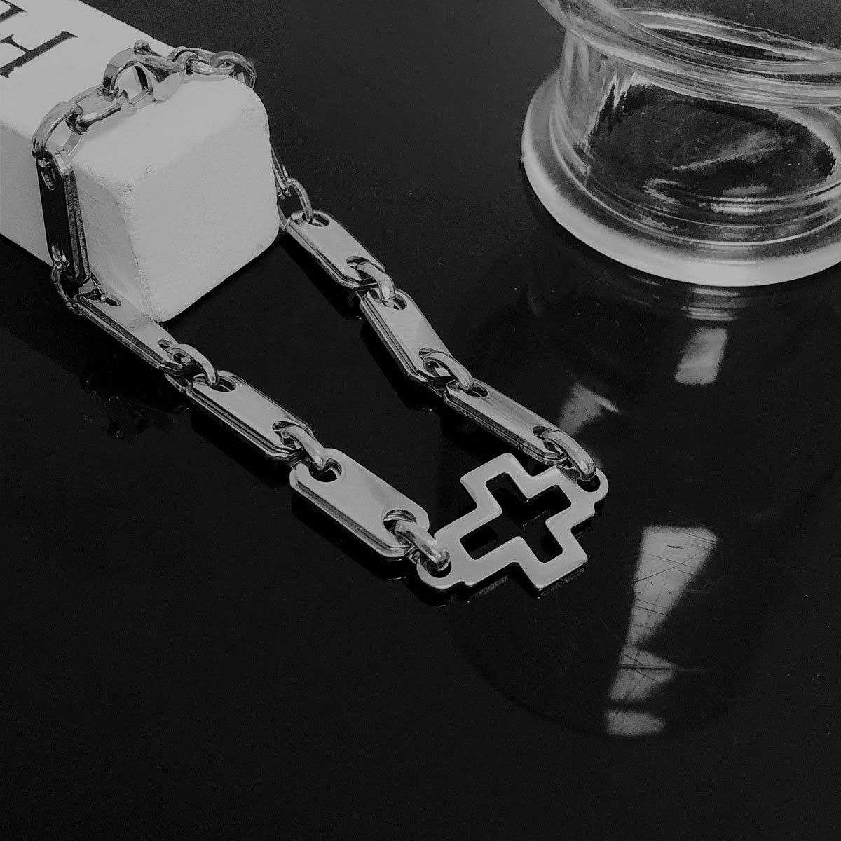 Jewelry Cross Rare Bracelet Y2K Punk Chain Gotch Bracelets Chains Size ONE SIZE - 6 Thumbnail