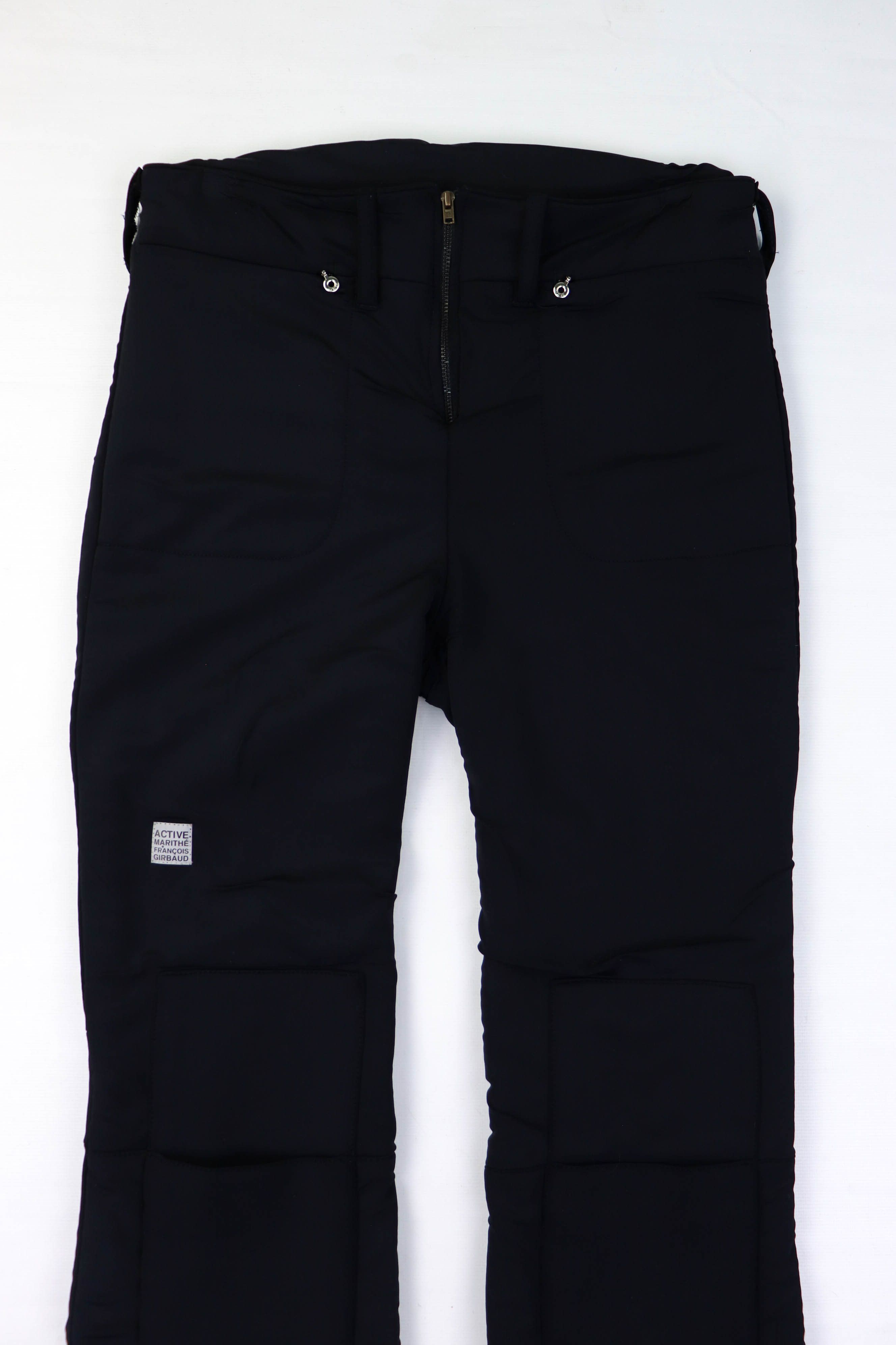 Marithe + Francois Girbaud × Vintage ACTIVE Marithe Francois Girbaud Black Women's Snow Ski Pants Size 28" / US 6 / IT 42 - 3 Thumbnail