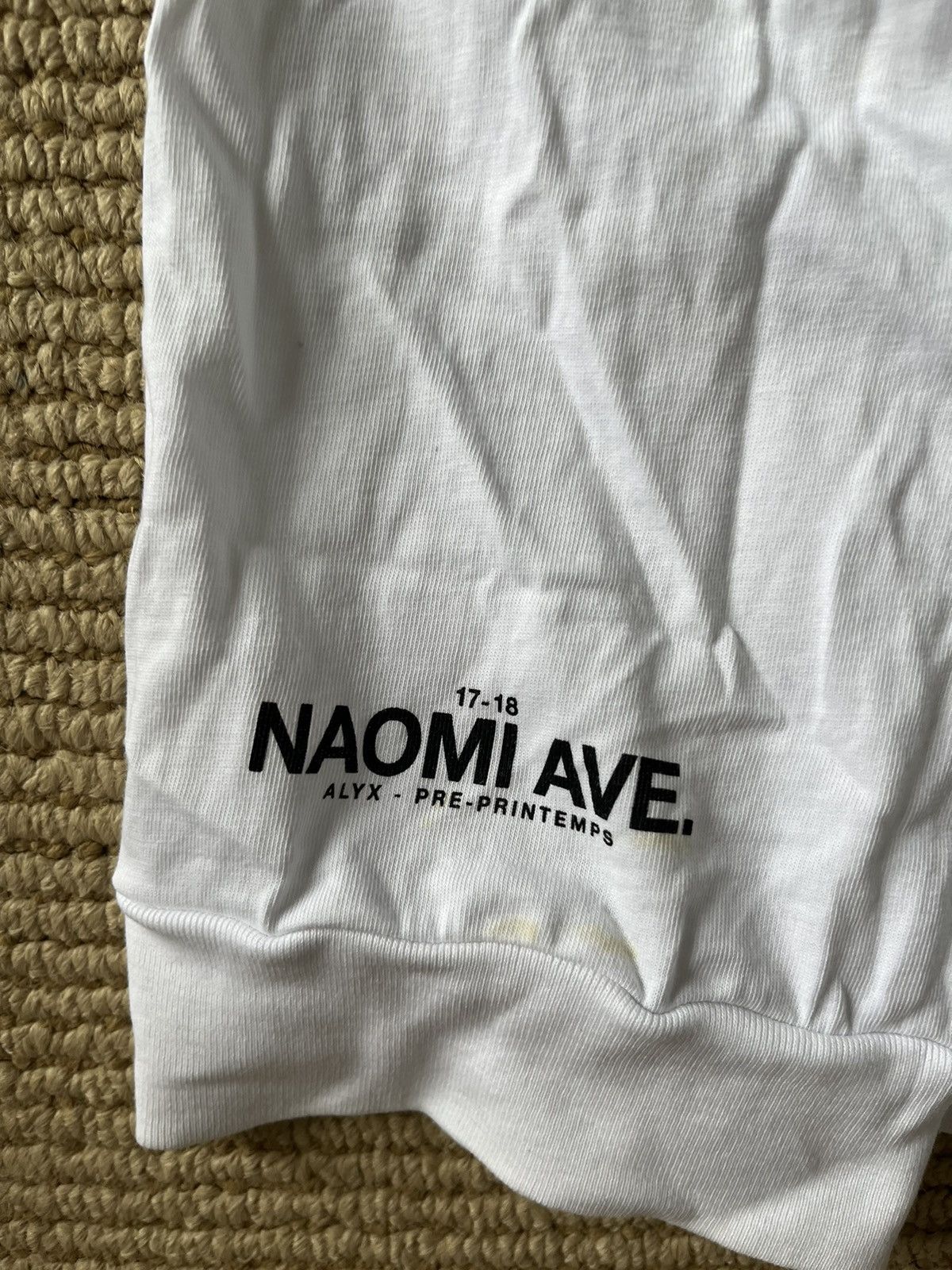 1017 ALYX 9SM × Alyx NEED GONE Alyx White T-Shirt Hoodie Size US L / EU 52-54 / 3 - 4 Thumbnail