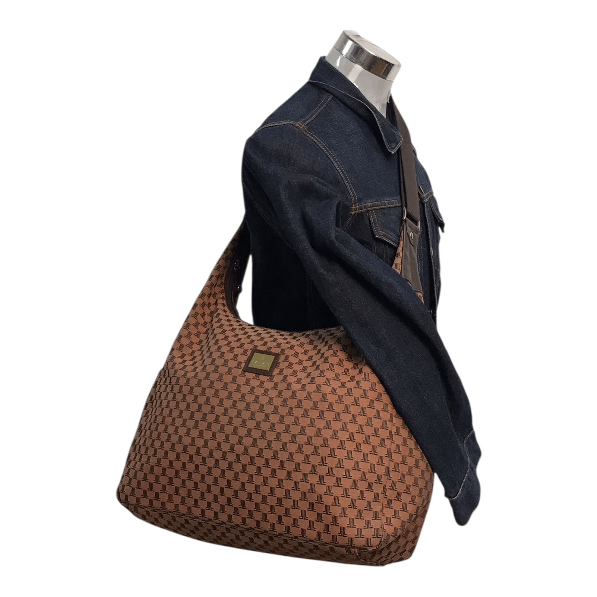 Lanvin Lanvin Monogram Hobo Canvas Sling Bag Size ONE SIZE - 1 Thumbnail