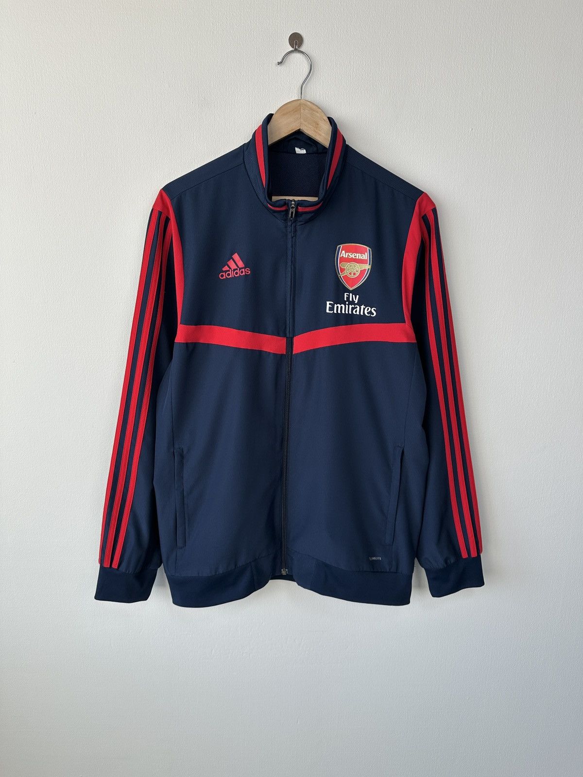 Adidas ADIDAS Arsenal London 19/20 Training Football Track Jacket Size US L / EU 52-54 / 3 - 1 Thumbnail