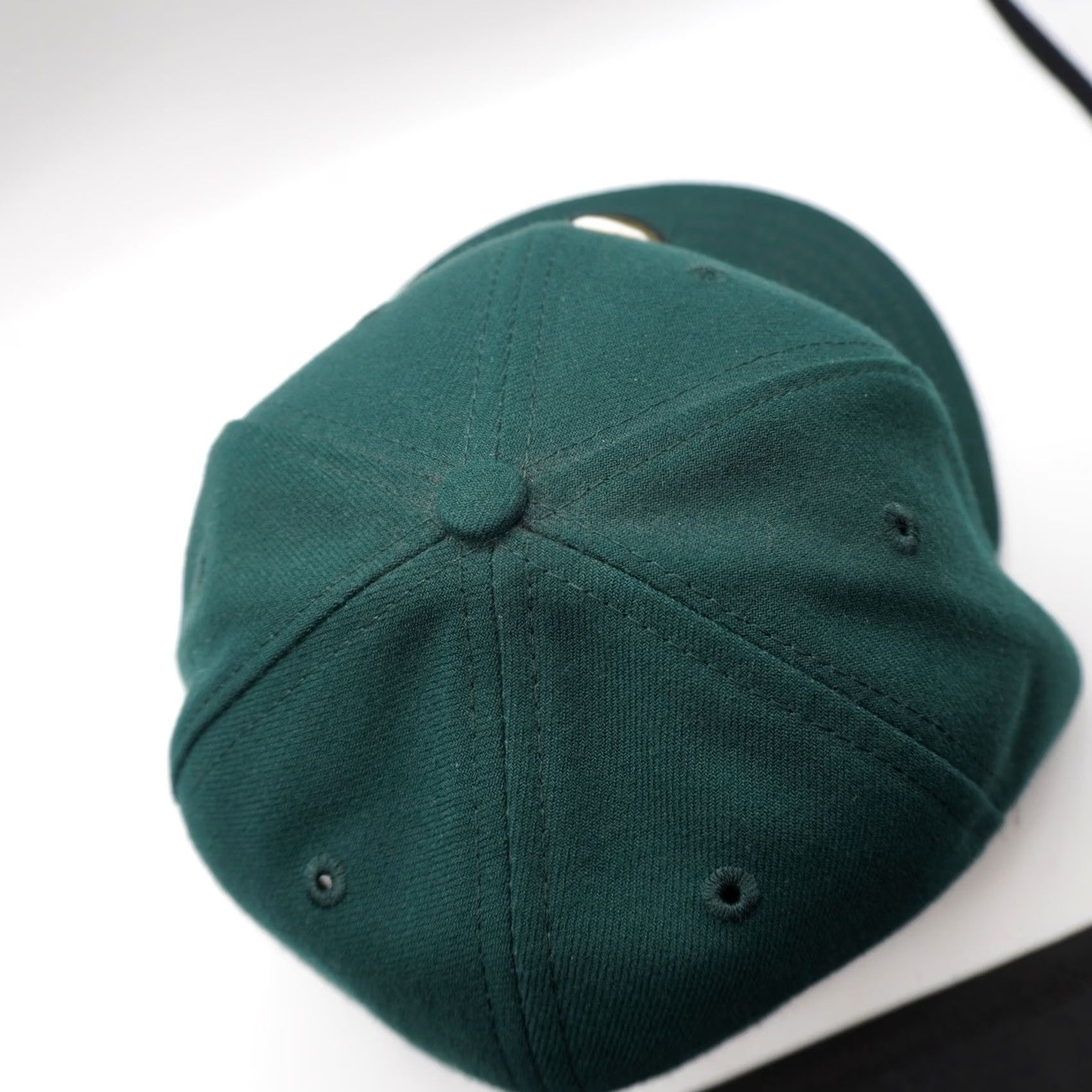 New Era New Era Oakland Athletics MLB Fitted Hat Mens 7 Green 59FIFTY On-Field Cap Size ONE SIZE - 4 Thumbnail