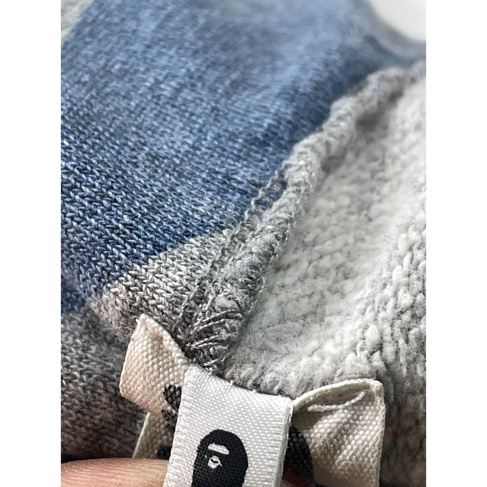 Bape BAPE BAPESTA Zip Up Grey & Blue Stars Size US M / EU 48-50 / 2 - 7 Thumbnail