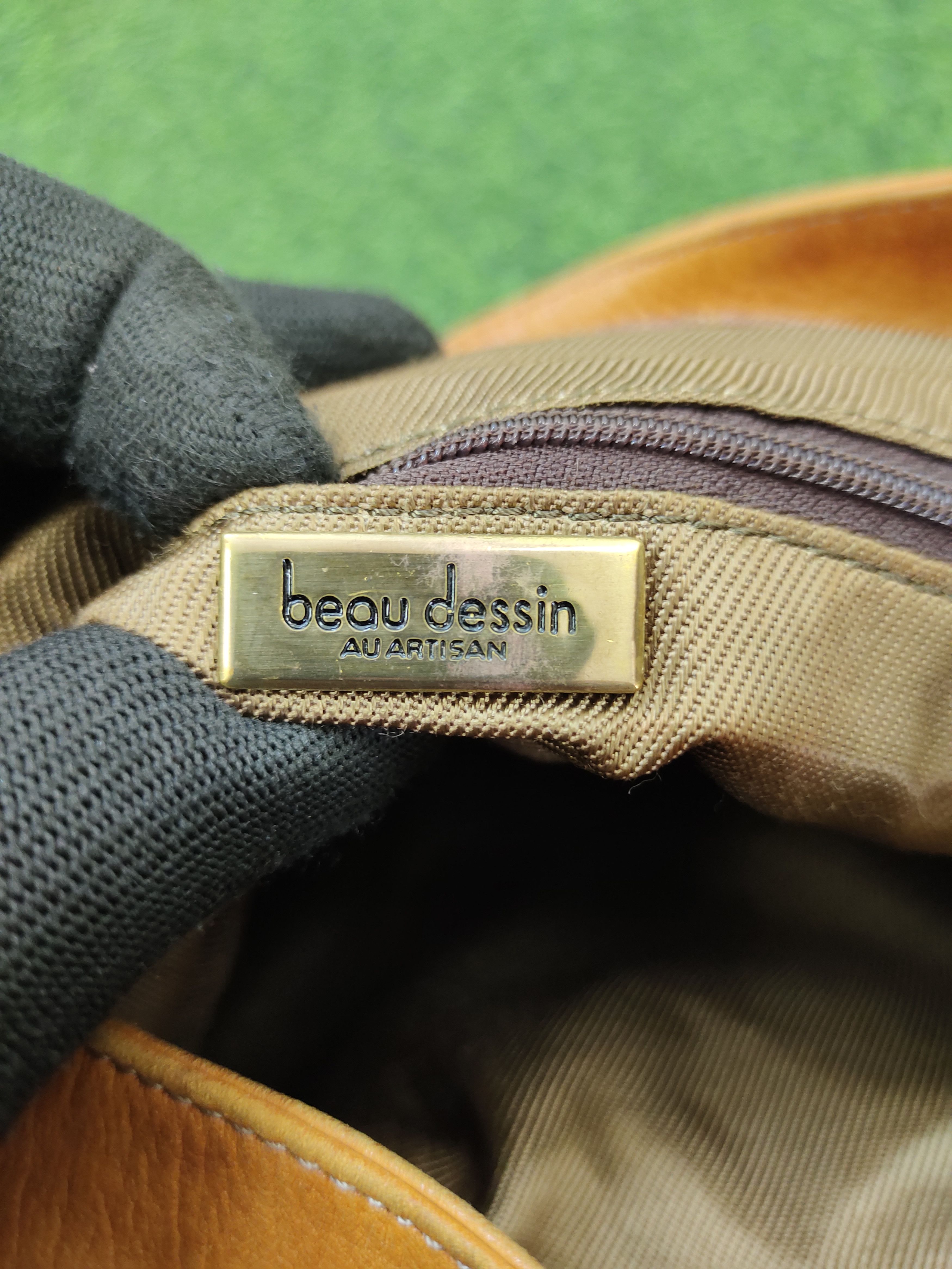 Hysteric Glamour Vintage Beau Dessin Japan Patina Leather Tote Bag Size ONE SIZE - 10 Thumbnail
