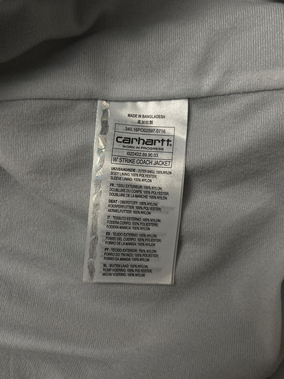 Carhartt Wip Carhartt Strike Coach Jacket Size US S / EU 44-46 / 1 - 6 Thumbnail