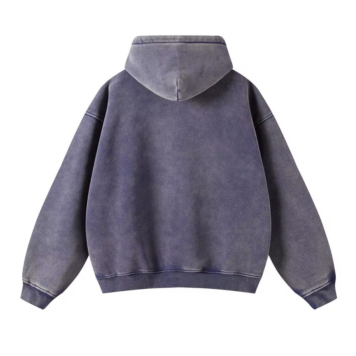 Japanese Brand Faded Zippered Hoodie Size US M / EU 48-50 / 2 - 2 Thumbnail