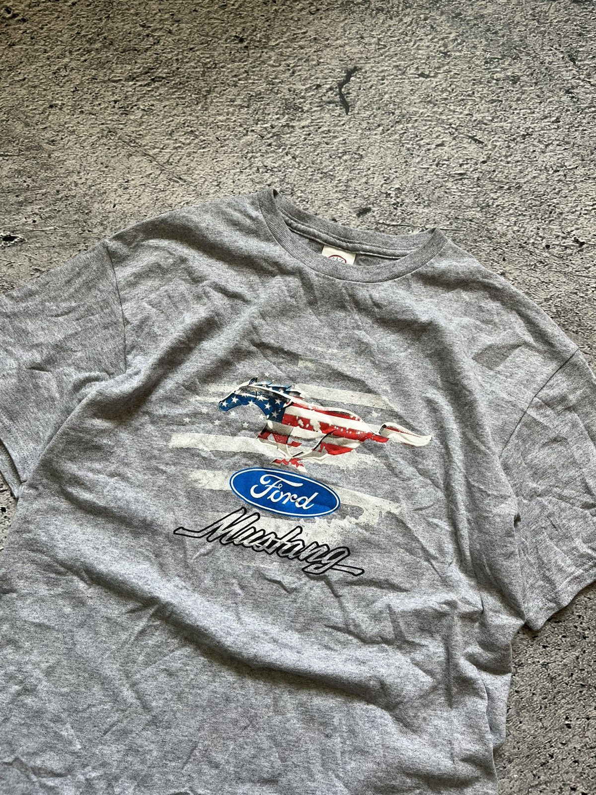 Ford Vintage 80s Ford Mustang T-shirt Size US M / EU 48-50 / 2 - 1 Thumbnail