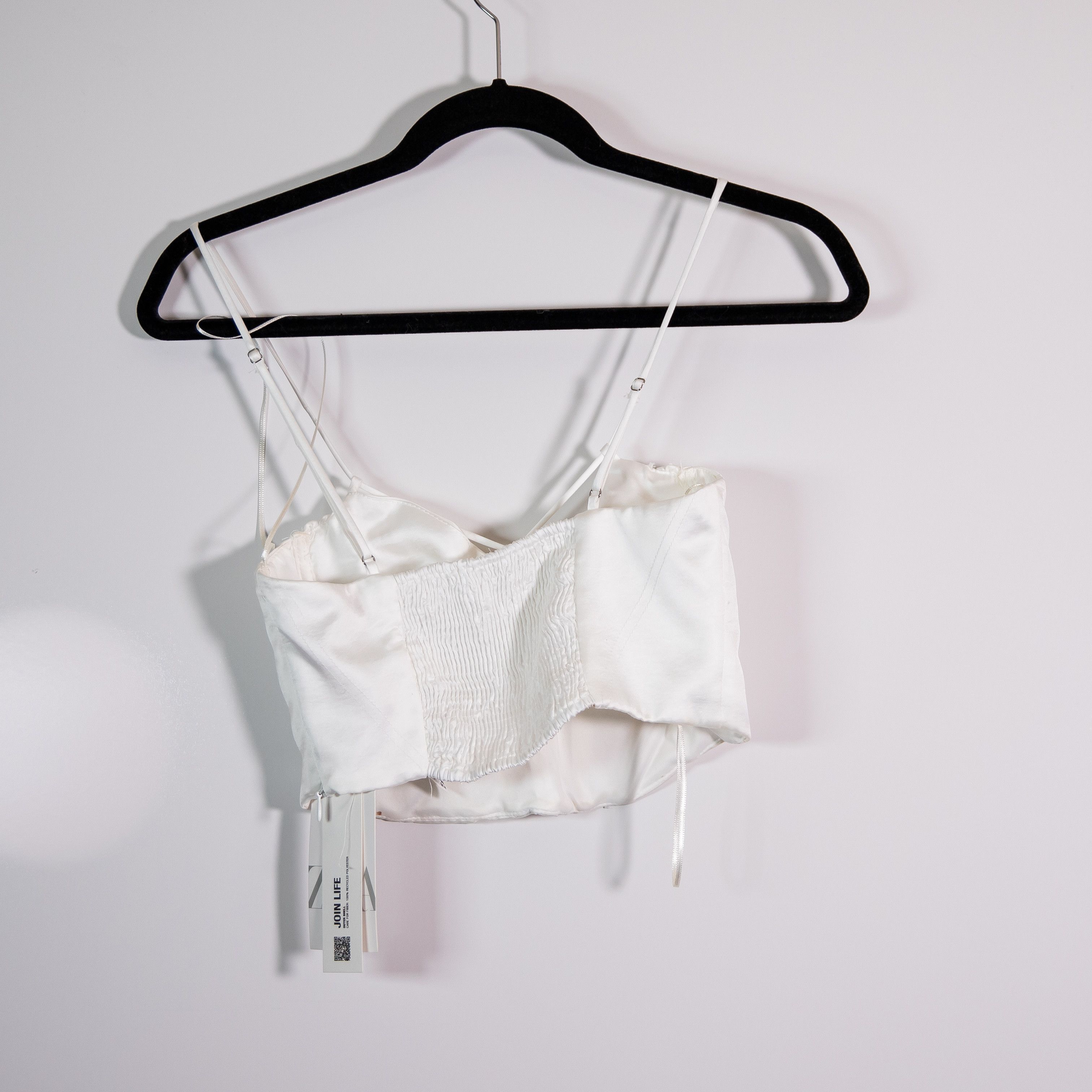 Zara NEW Zara Satin Underwire Bra Corset Size S / US 4 / IT 40 - 4 Thumbnail
