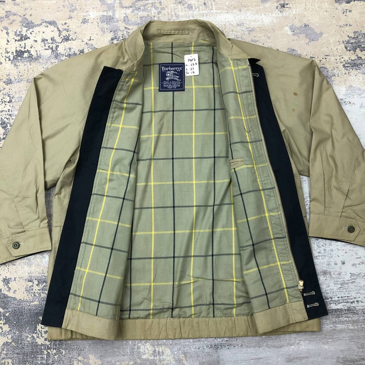 Burberry Prorsum × Japanese Brand Y412 VTG MARUZEN TOKYO X BURBERRYS JACKET Size US L / EU 52-54 / 3 - 4 Thumbnail