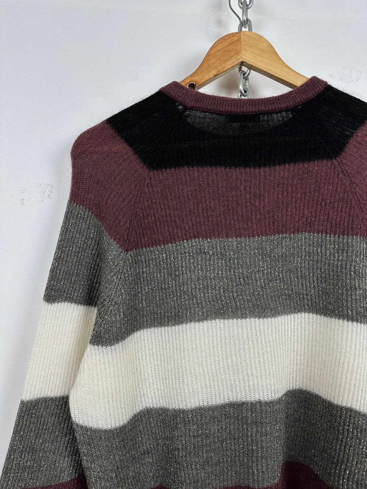 Brunello Cucinelli Brunello Cucinelli Mohair / Wool Sweater Size S / US 4 / IT 40 - 14 Thumbnail