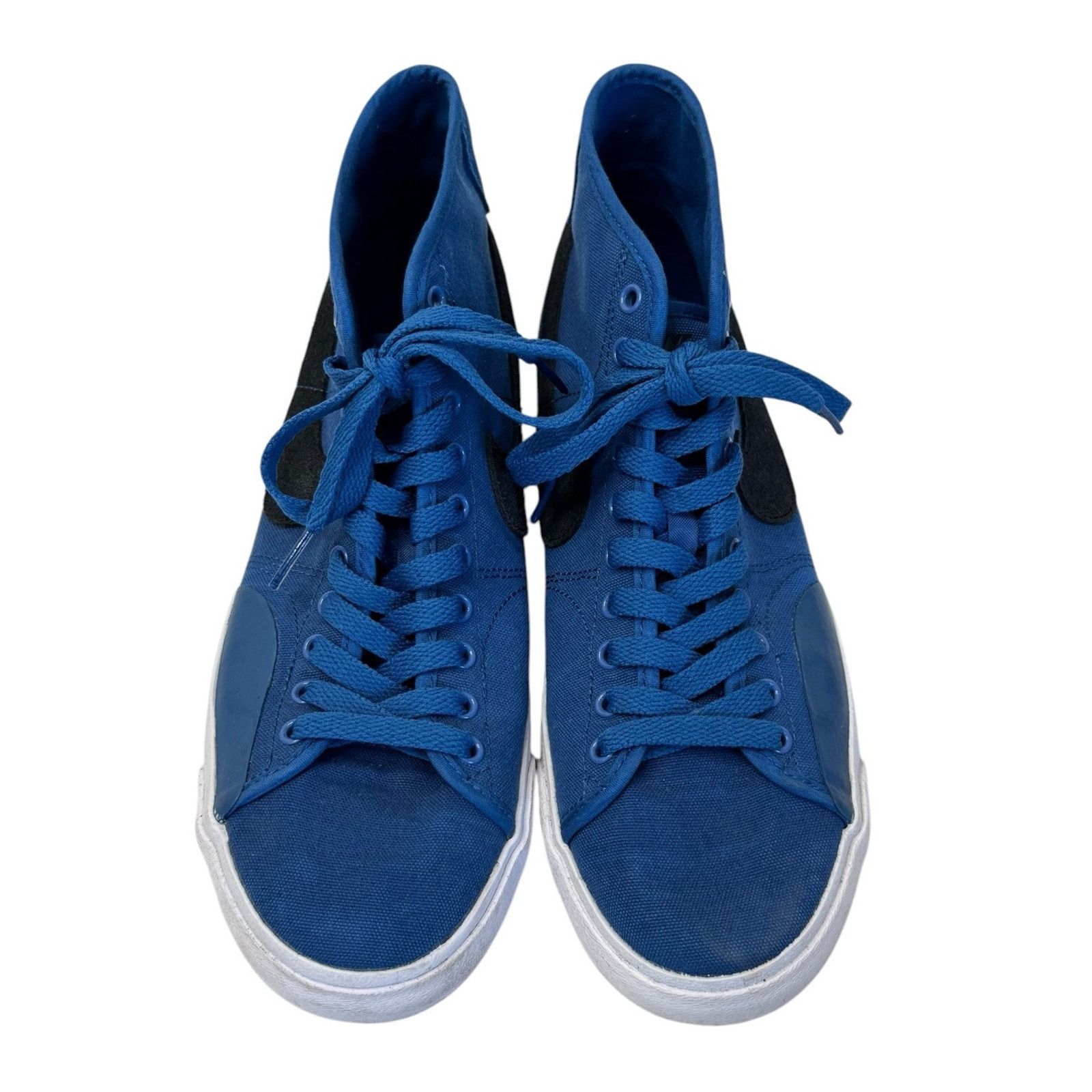 Nike NIKE SB Blazer Court Mid Top Premium Skate Shoes 10.5 Blue Size US 10.5 / EU 43-44 - 3 Thumbnail