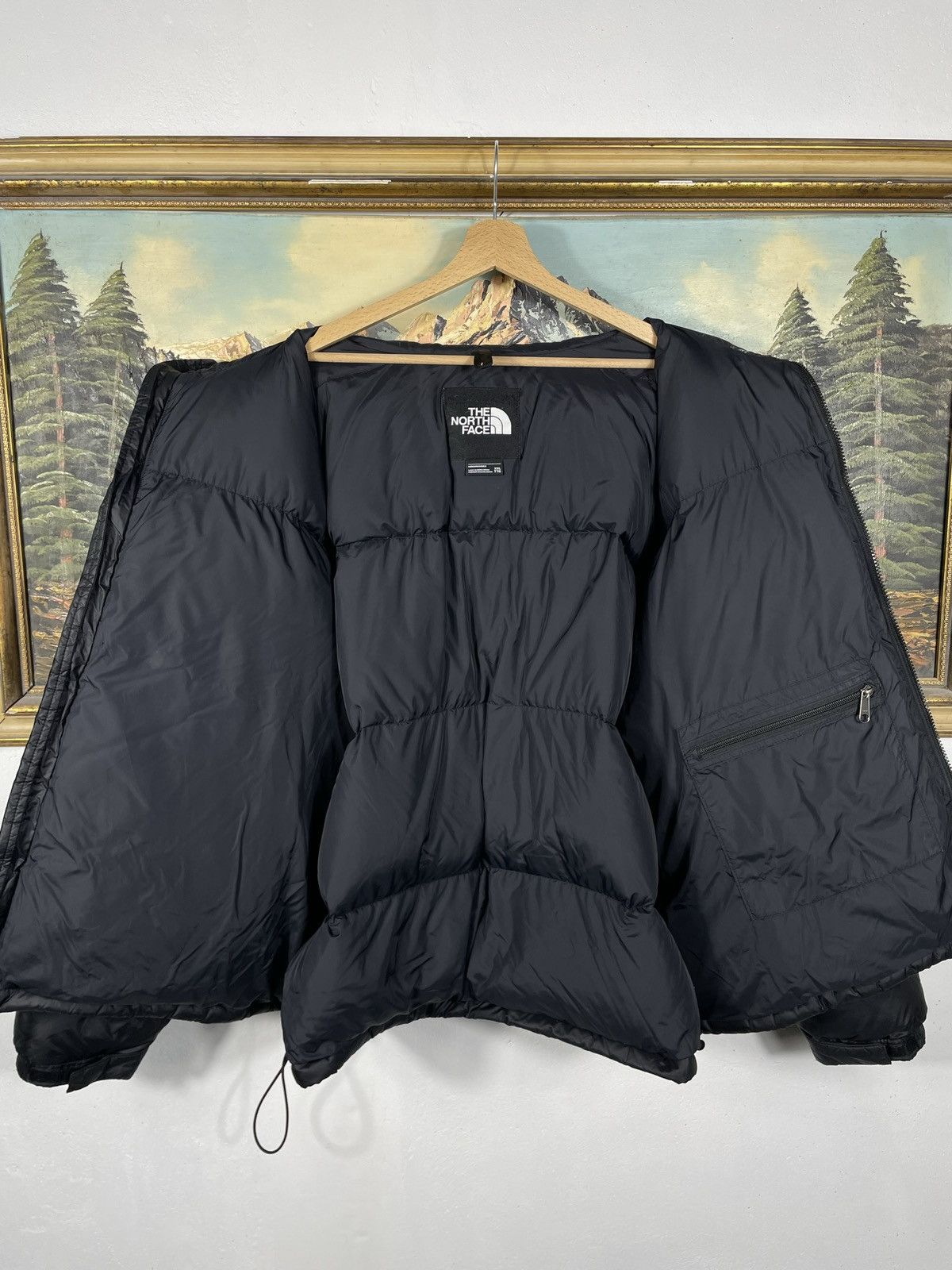The North Face × Vintage Black TNF Jacket Travis Scott Kylie Jenner Vibe Warm Winter Size US XXL / EU 58 / 5 - 7 Thumbnail