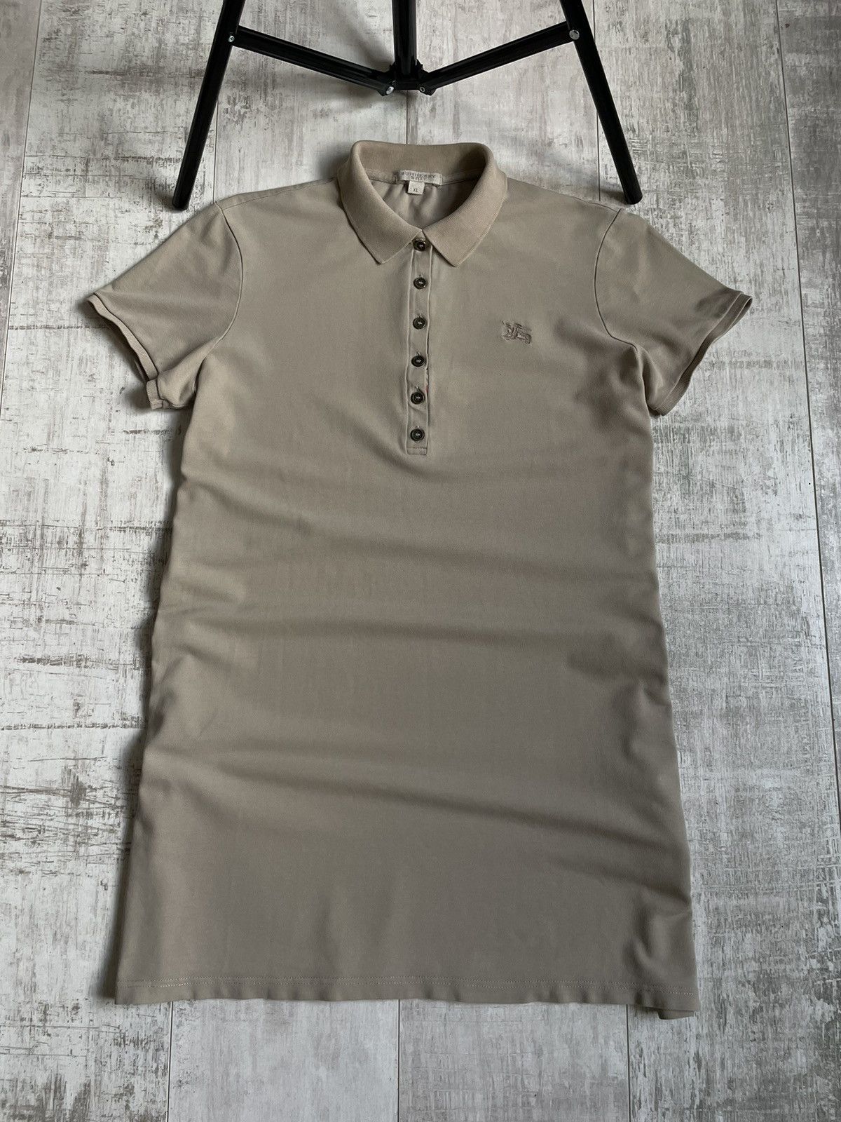 Burberry Vintage Burberry Beige Mini Dress Classic RARE Size XL / US 12-14 / IT 48-50 - 1 Thumbnail