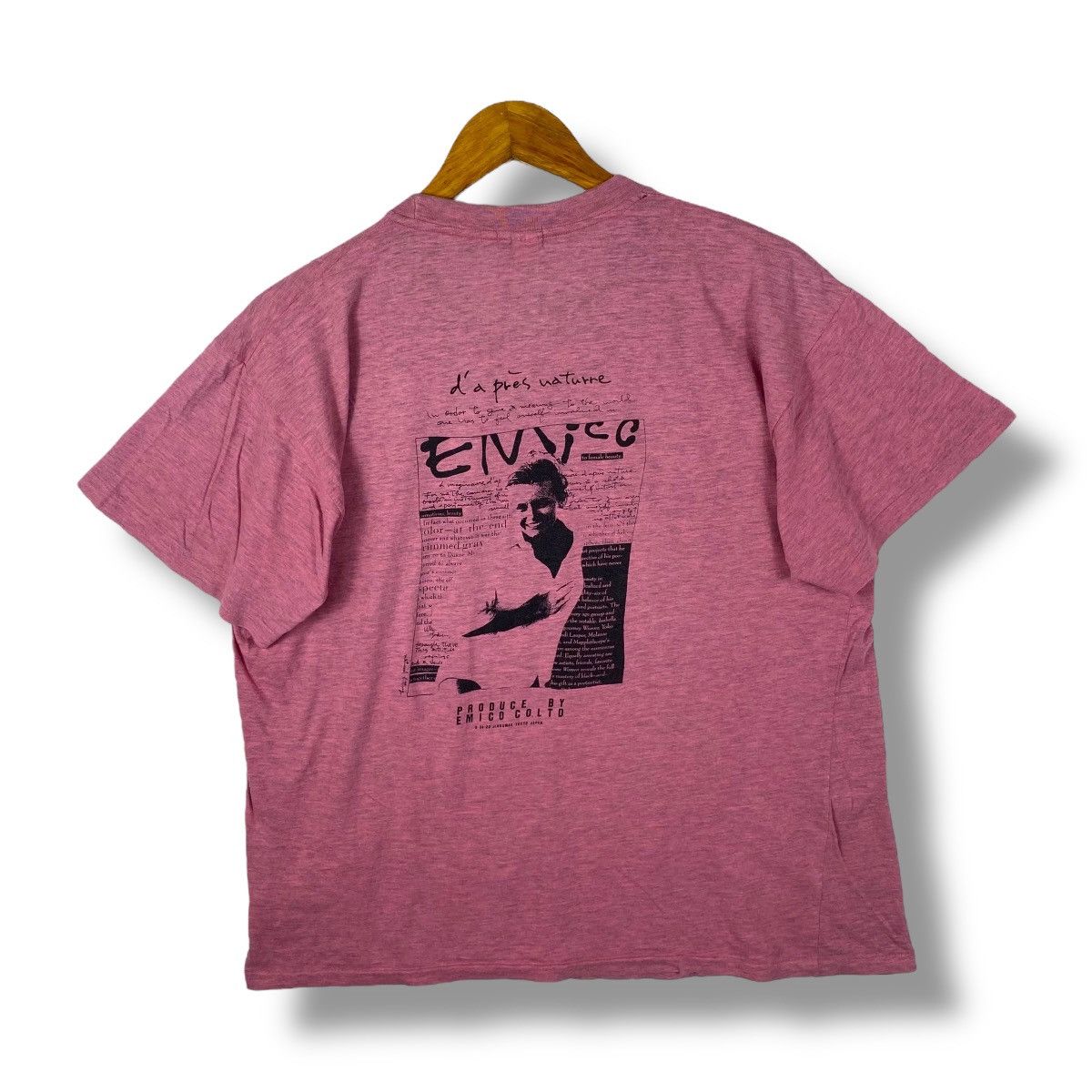 Vintage Vintage 90's EMICO Photography Graphic Tee Shirt Large Size Size US L / EU 52-54 / 3 - 1 Thumbnail
