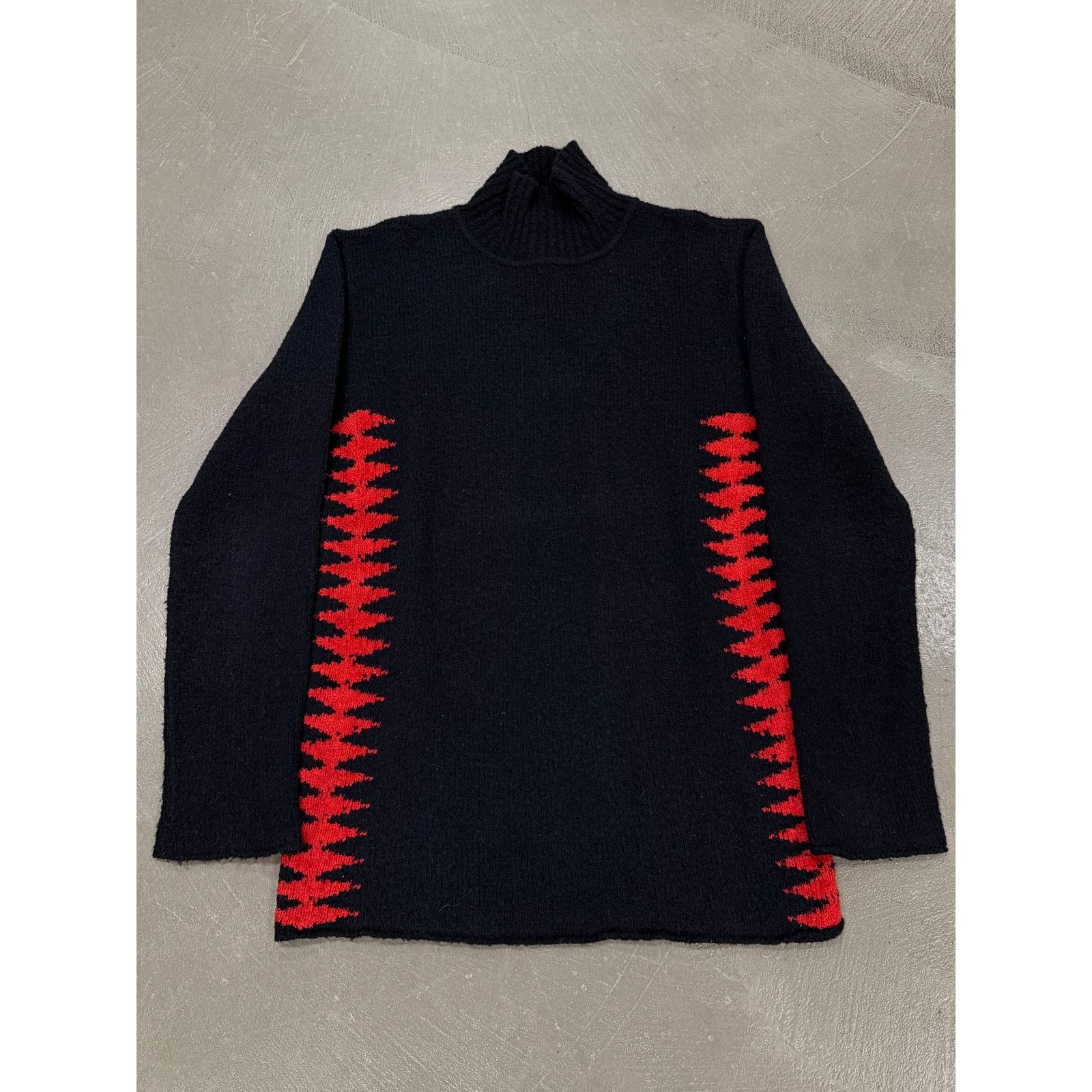 Ann Demeulemeester 1990s Ann Demeulemeester wool sweater Size M / US 6-8 / IT 42-44 - 1 Thumbnail
