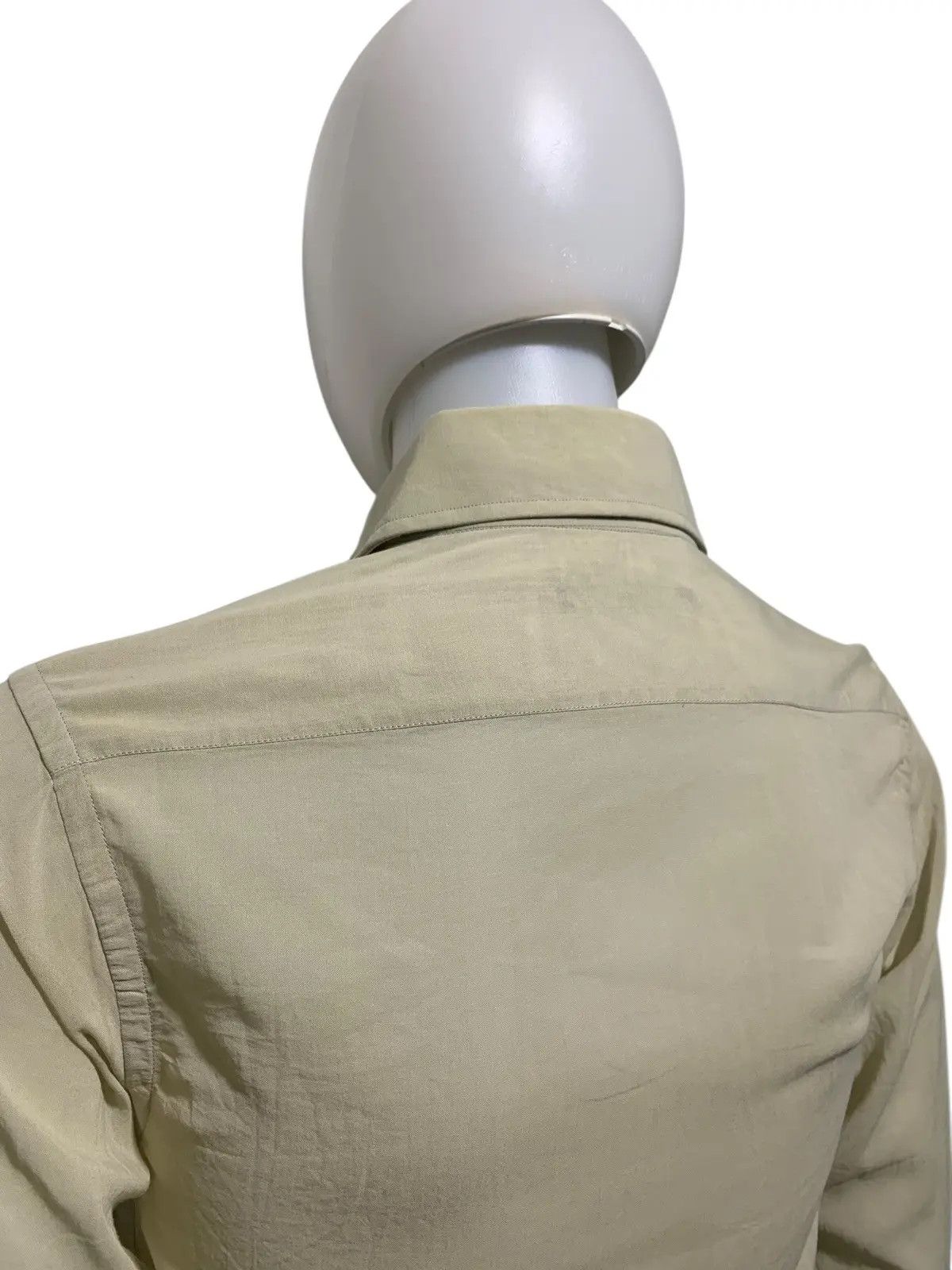 Gucci Ss97gucci tom ford sheer button up beige shirt Size US S / EU 44-46 / 1 - 8 Thumbnail