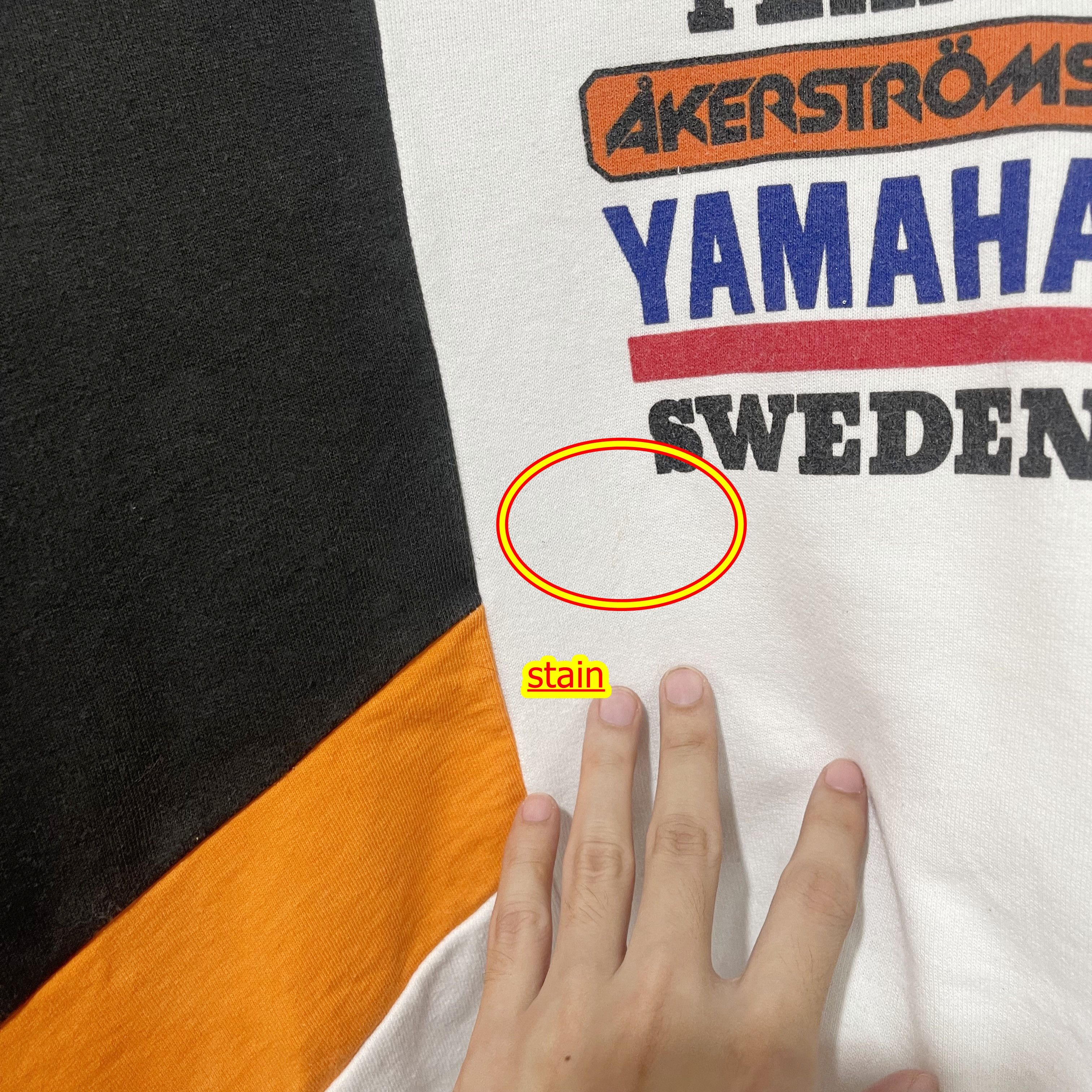 Vintage Vintage 90s Sweden Motorcycle Team Jersery Shirt Size US XL / EU 56 / 4 - 10 Thumbnail