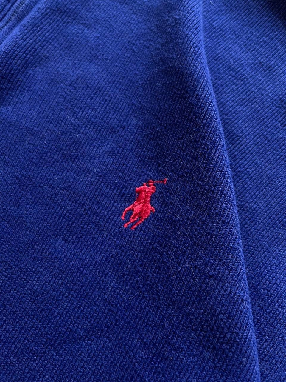 Vintage Vintage Polo Ralph Lauren Quarter Zip Sweater XL Size US XL / EU 56 / 4 - 4 Thumbnail