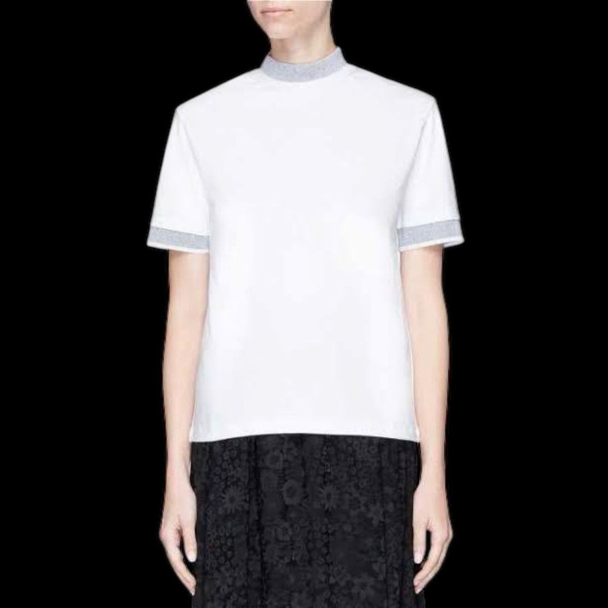 Acne Studios Acne Studios Meike Solid PAW17 T Shirt Monili Sleeve Hi Neck Size XS / US 0-2 / IT 36-38 - 1 Thumbnail
