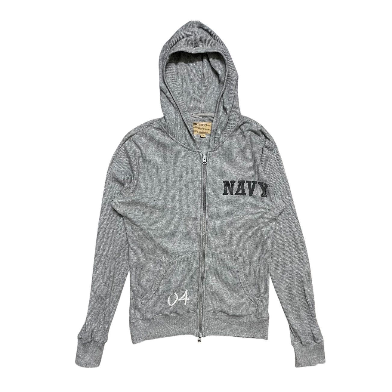 Naval Clothing Factory US Naval Air Station Waffle Hoodie Sweatshirt Size US S / EU 44-46 / 1 - 2 Thumbnail