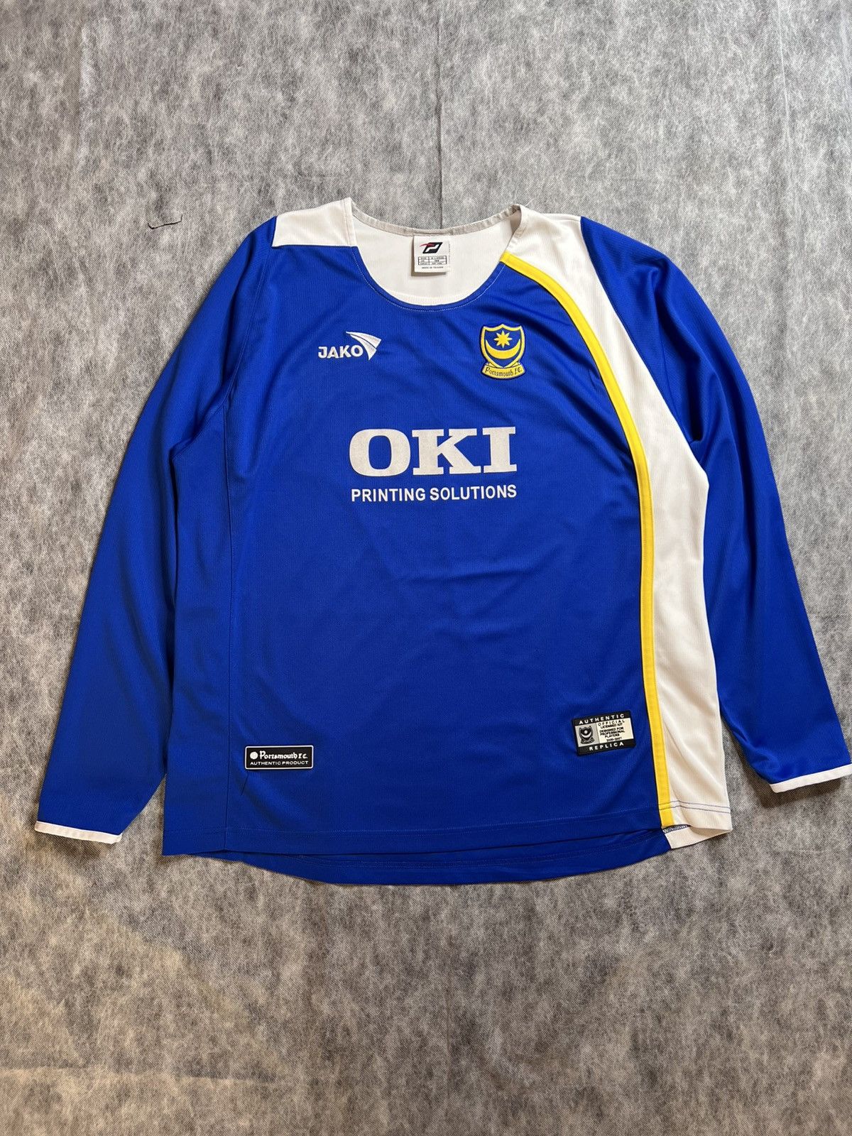 Vintage Portsmouth FC Vintage 200-2006 Home Jersey Longsleeve Size US XL / EU 56 / 4 - 1 Thumbnail