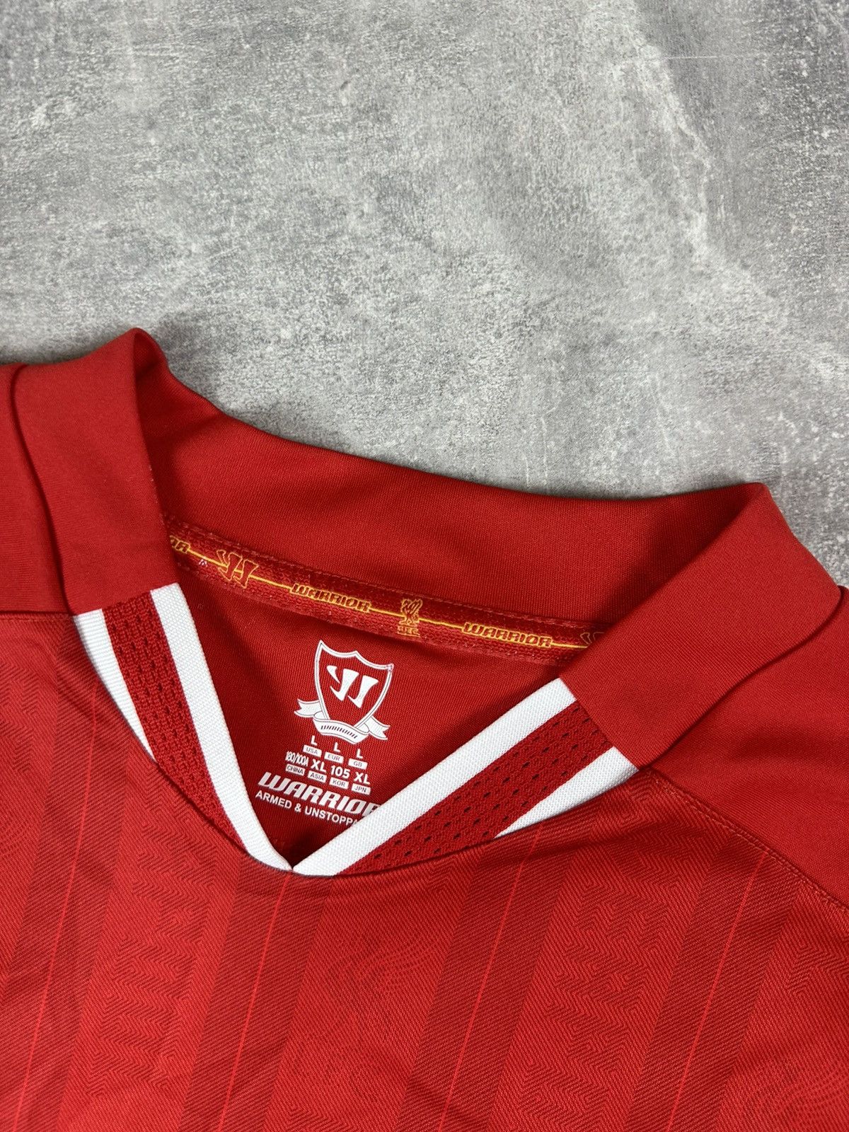 Warrior Warrior Liverpool FC 2013/14 Home Soccer Jersey #8 Gerrard Size US L / EU 52-54 / 3 - 9 Thumbnail