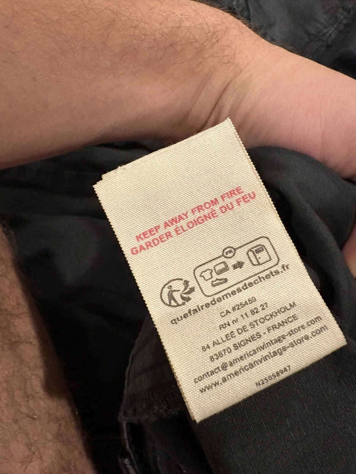 Other American vintage france black baggy military cargo pants Size US 30 / EU 46 - 7 Thumbnail