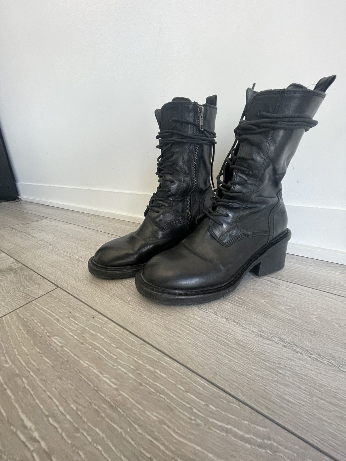 Ann Demeulemeester Ann Demeulemeester combat boots Size US 7 / IT 37 - 1 Thumbnail