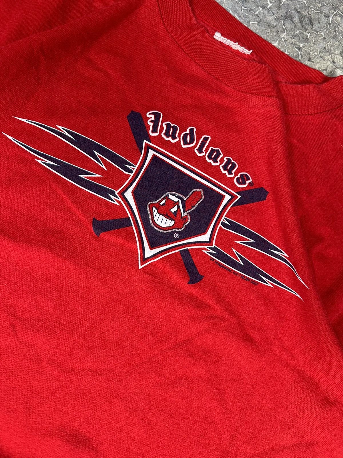 MLB × Vintage Vintage Cleveland Indians Tee Size US L / EU 52-54 / 3 - 8 Thumbnail