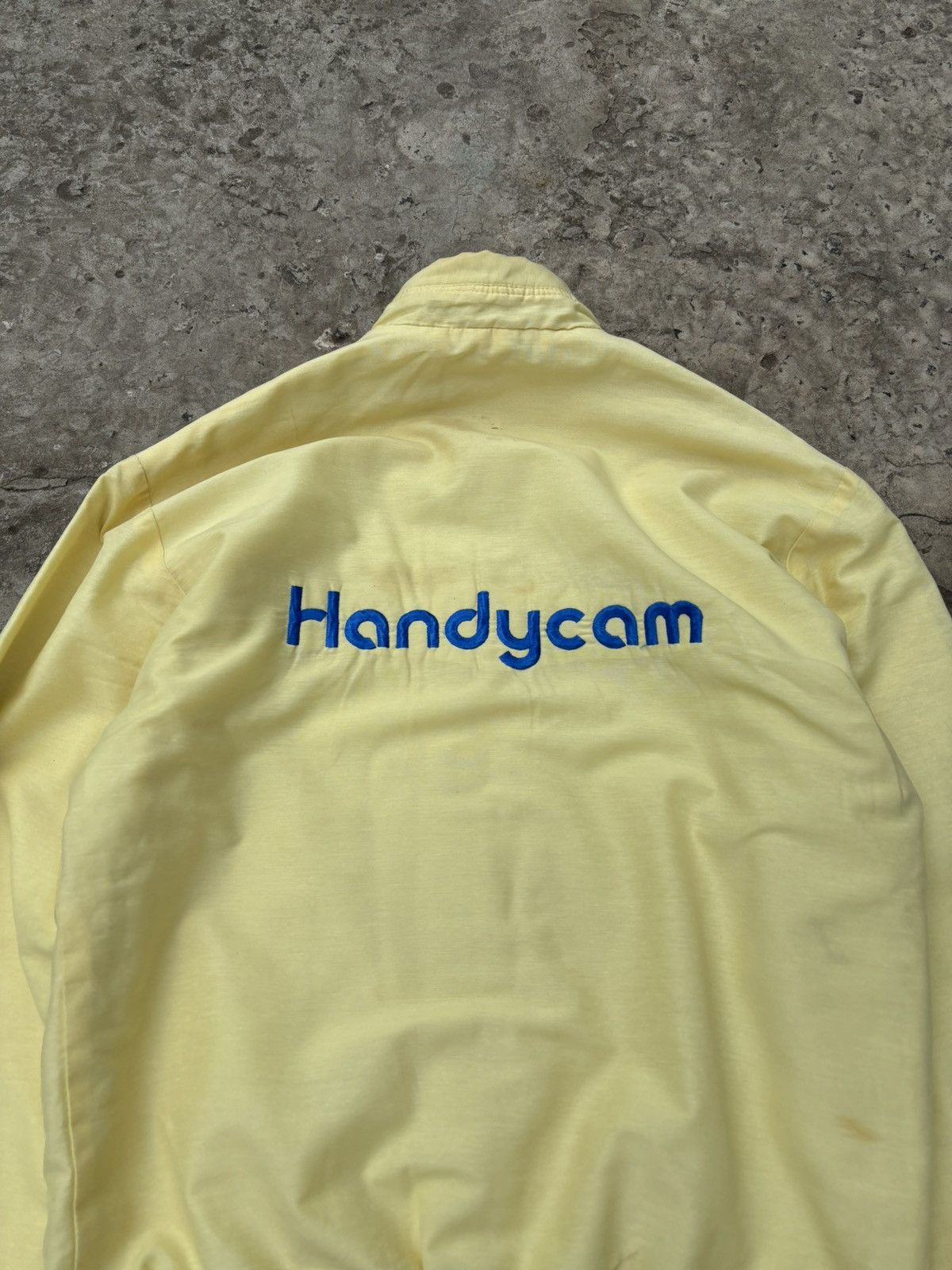 Japanese Brand Rare Vintage 90s Sony Video8 Handycam Yellow Jacket Size US M / EU 48-50 / 2 - 7 Thumbnail