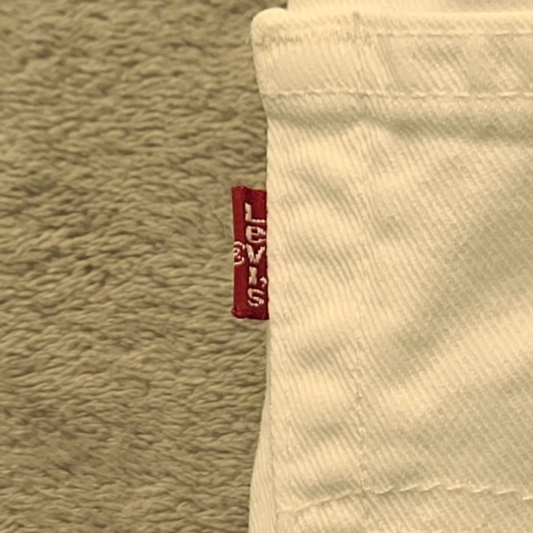 Levi's VINTAGE Levi's 550 Shorts Womens 10 Mom High Rise Relaxed Fit White 90s Size 32" / US 10 / IT 46 - 3 Thumbnail
