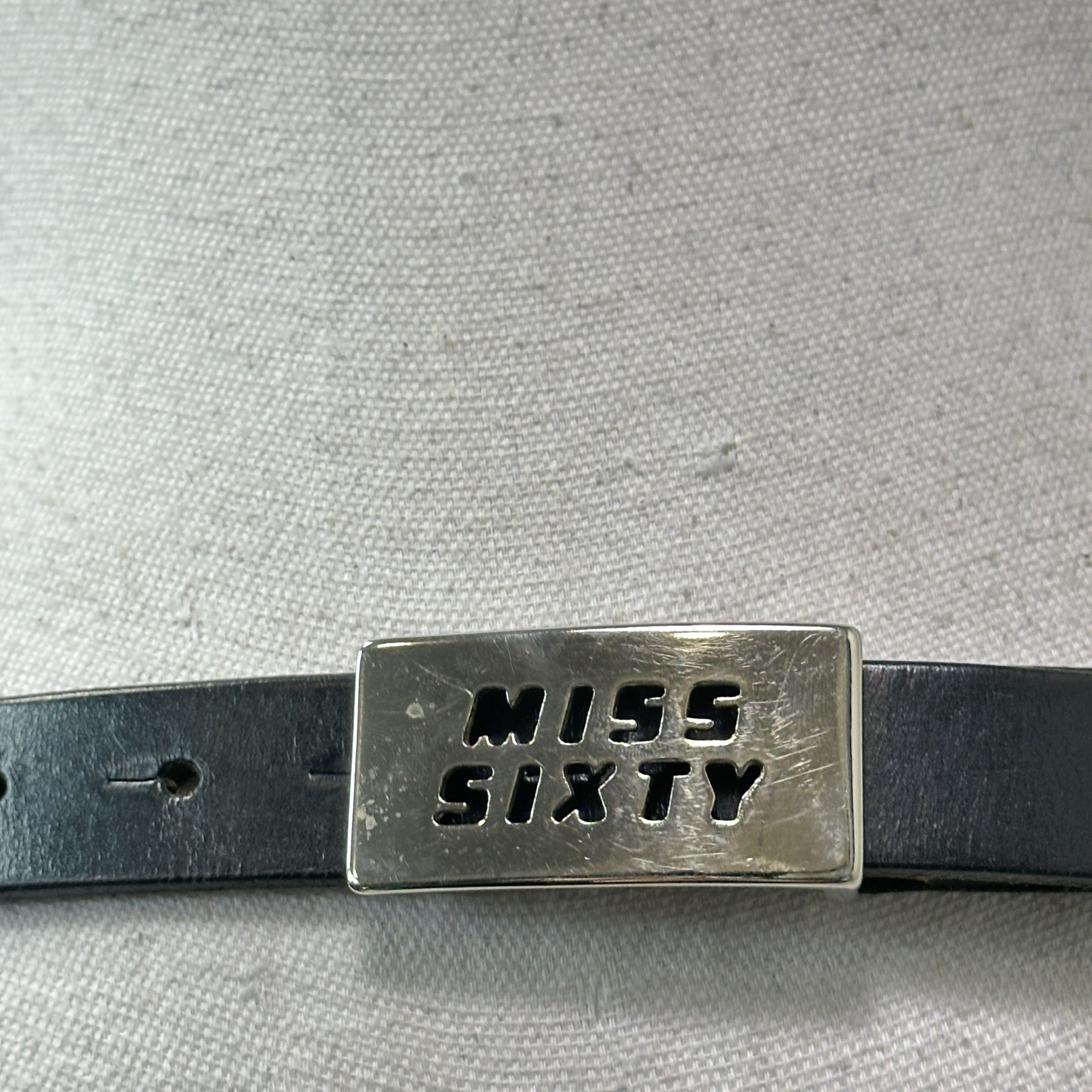 Miss Sixty Vintage Avant Garde Leather Miss Sixty Belt Y2K Size ONE SIZE - 6 Thumbnail