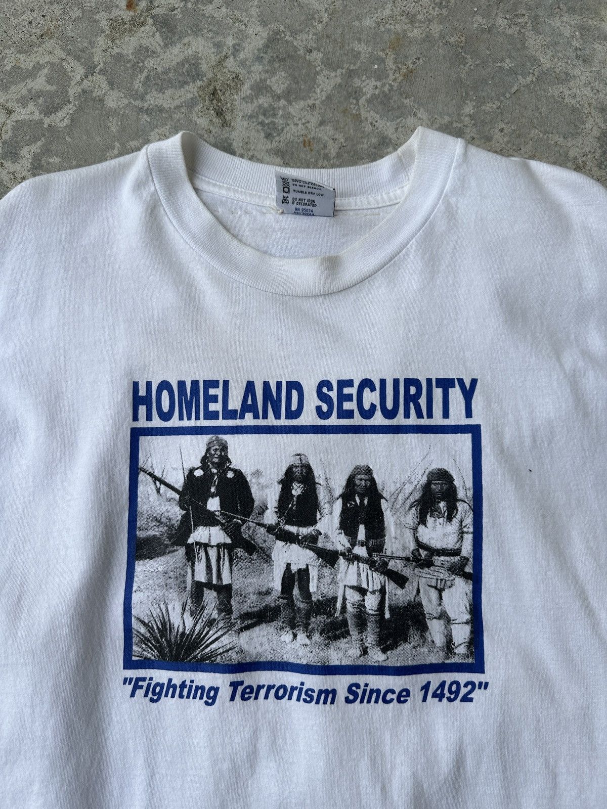 Homeland Security Native redneck Americana navajo tee