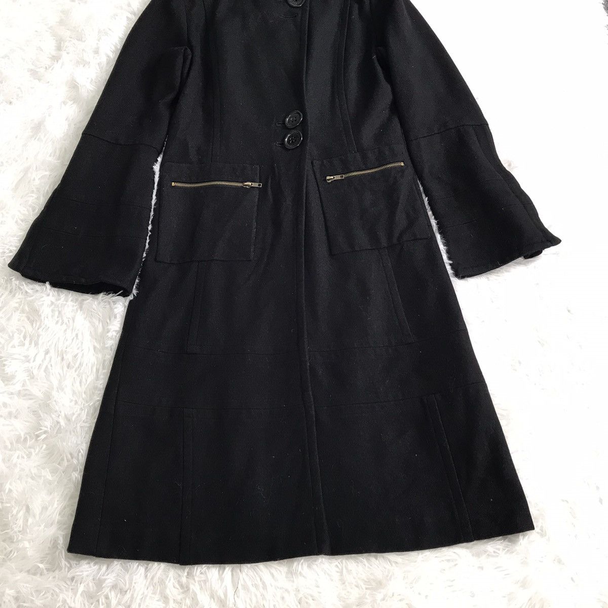 Anna Sui Anna Sui Wool Long jacket Size S / US 4 / IT 40 - 3 Thumbnail