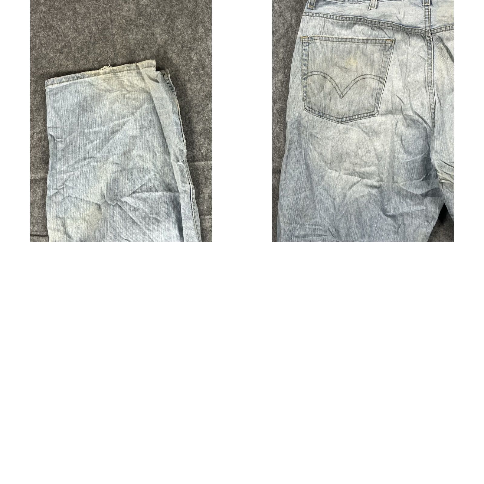 Levi's Levi's 559 Jeans Mens Relaxed Fit Straight Leg Light Wash Denim 40x32 Regular Inseam 32 USA 90s Logo Vintage N/A Size US 40 / EU 56 - 9 Thumbnail