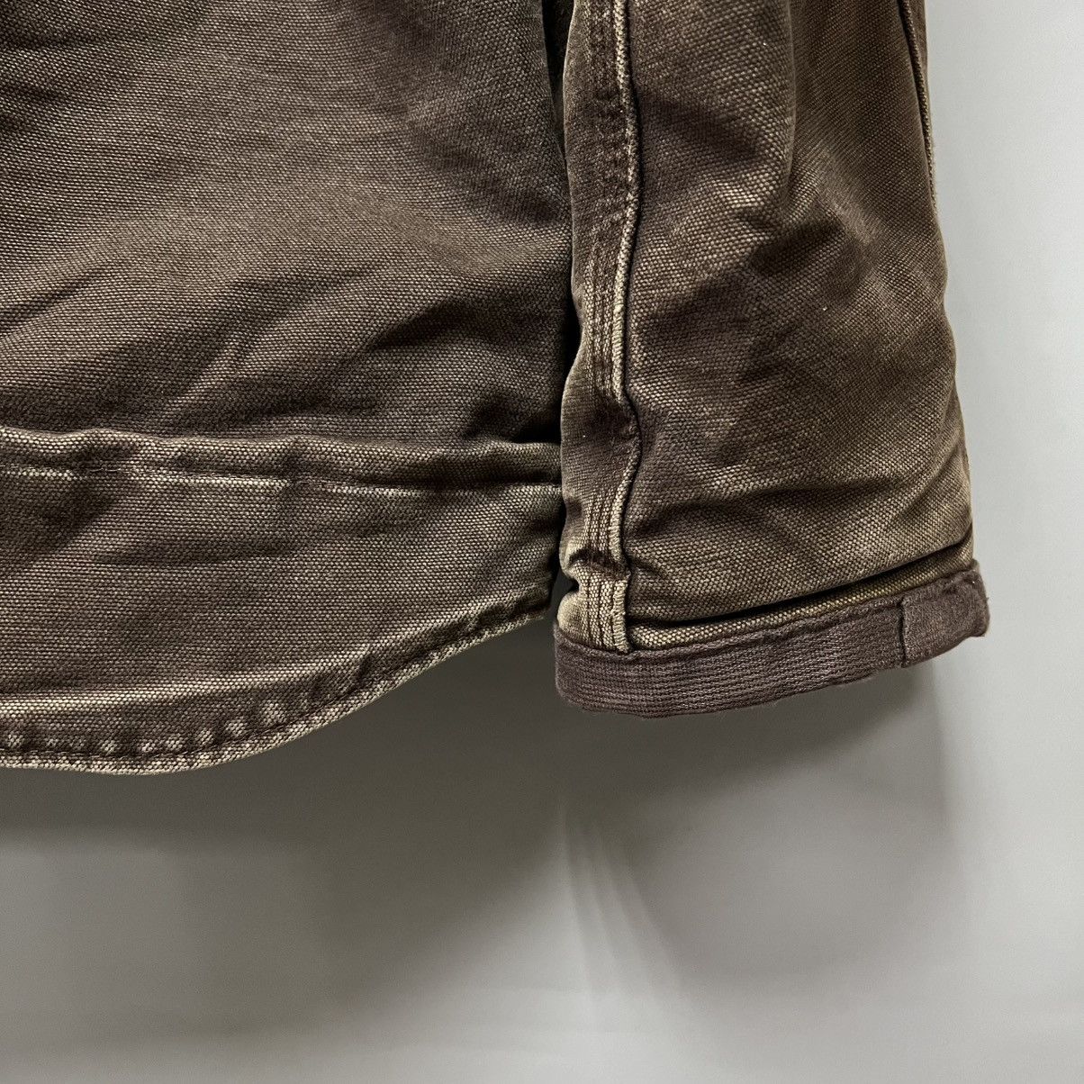 Carhartt Carhartt Sandstone Barlett Jacket Vintage Sherpa Brown faded Size US XL / EU 56 / 4 - 18 Thumbnail