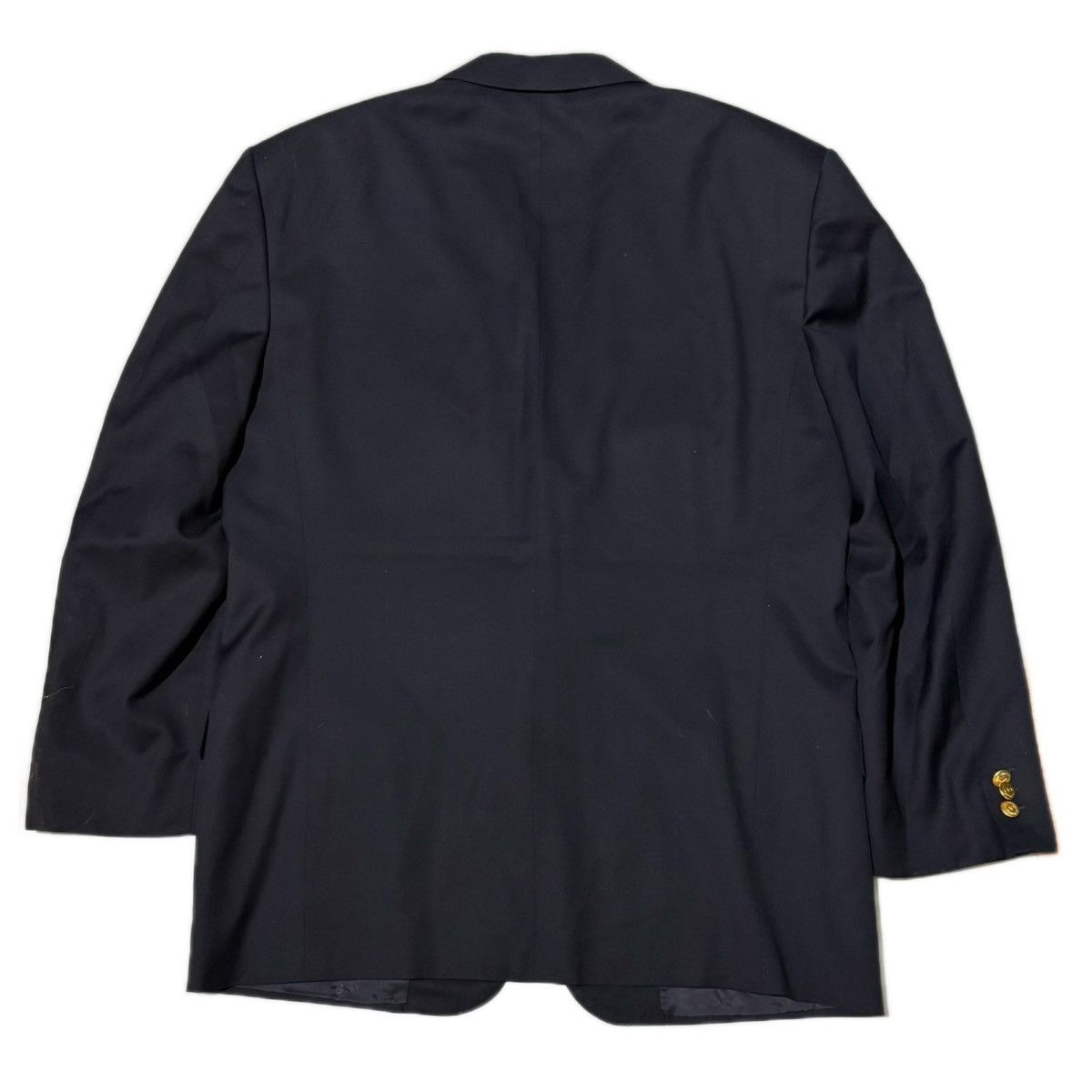 Valentino Vintage Valentino Garavani Navy Blue Wool Blazer Size 42R - 2 Thumbnail