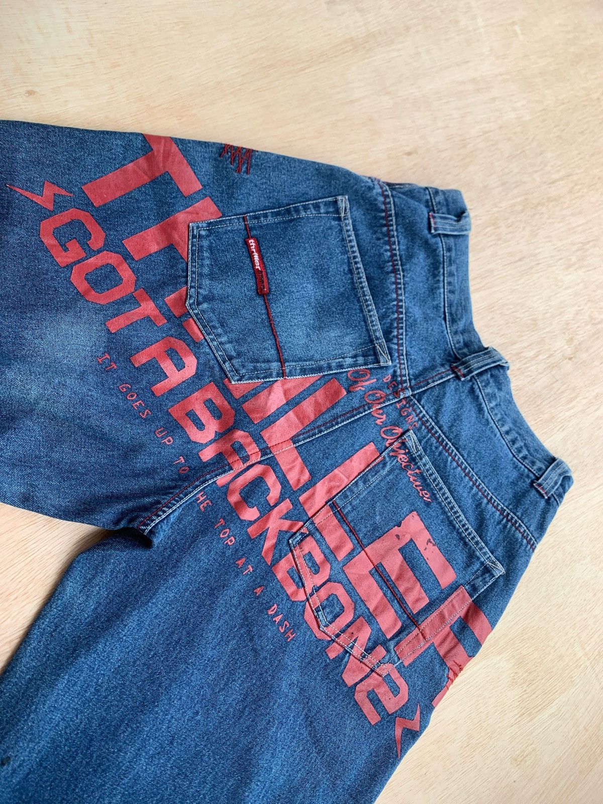 Hysteric Glamour × Japanese Brand Thriller Dnm Distressed Denim Jeans Size US 31 - 4 Thumbnail